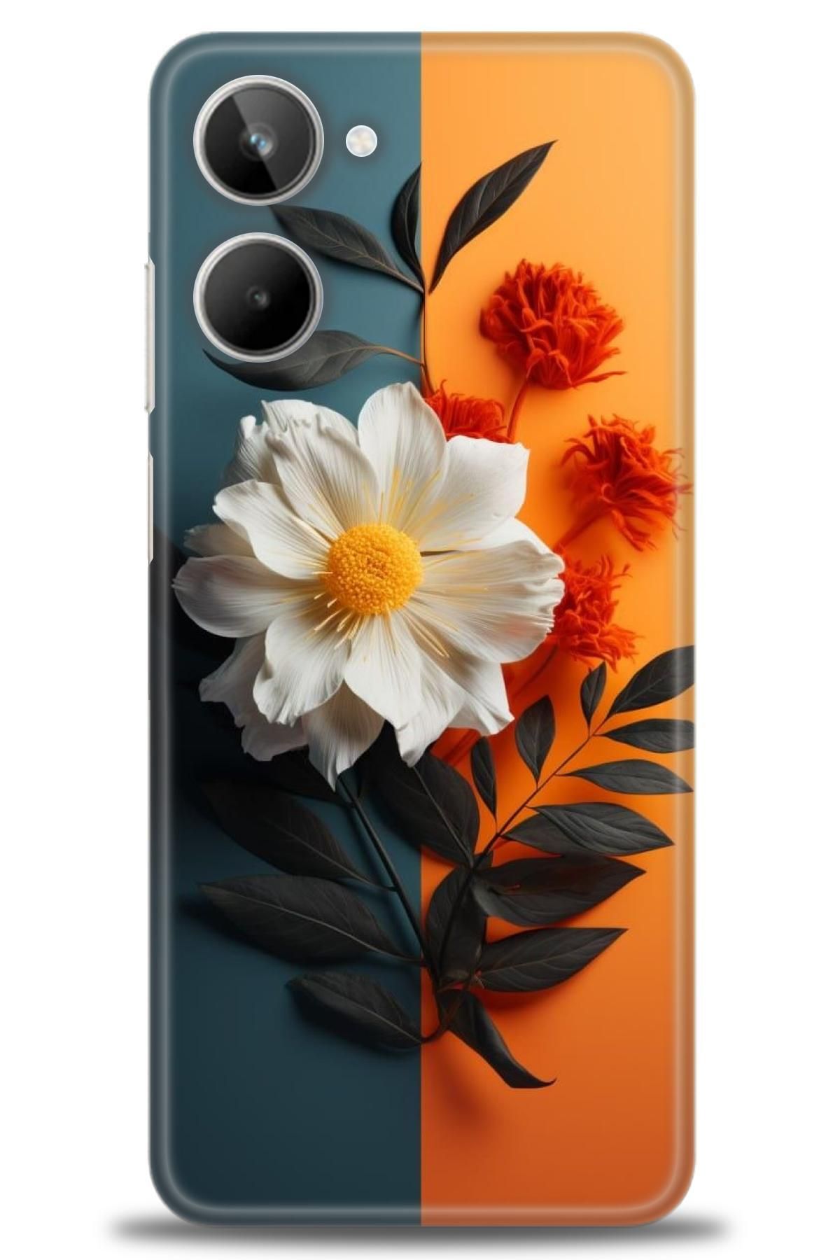 realme 10 4G İle Uyumlu HD Baskılı Desenli Silikon Kılıf - 971