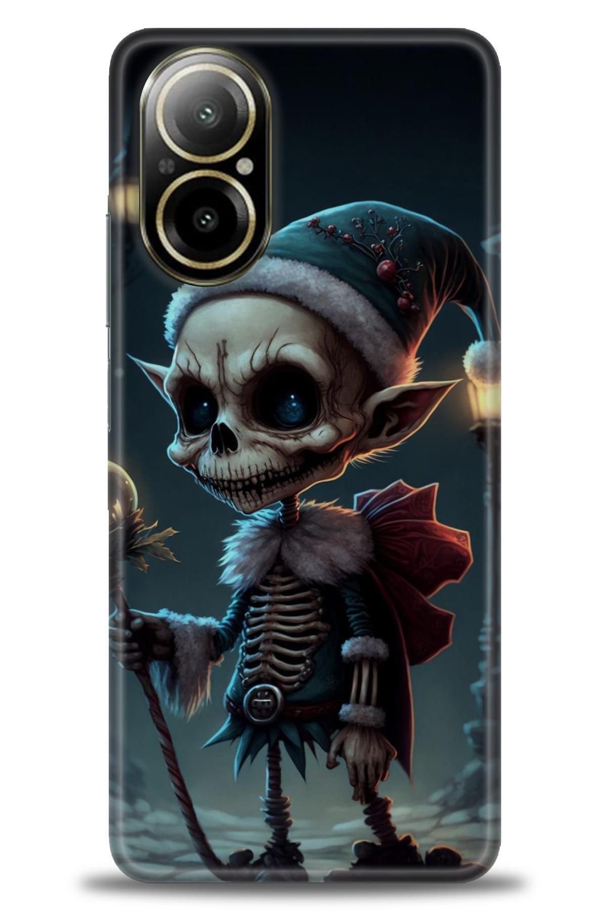 realme 12 Lite İle Uyumlu HD Baskılı Desenli Silikon Kılıf - 800