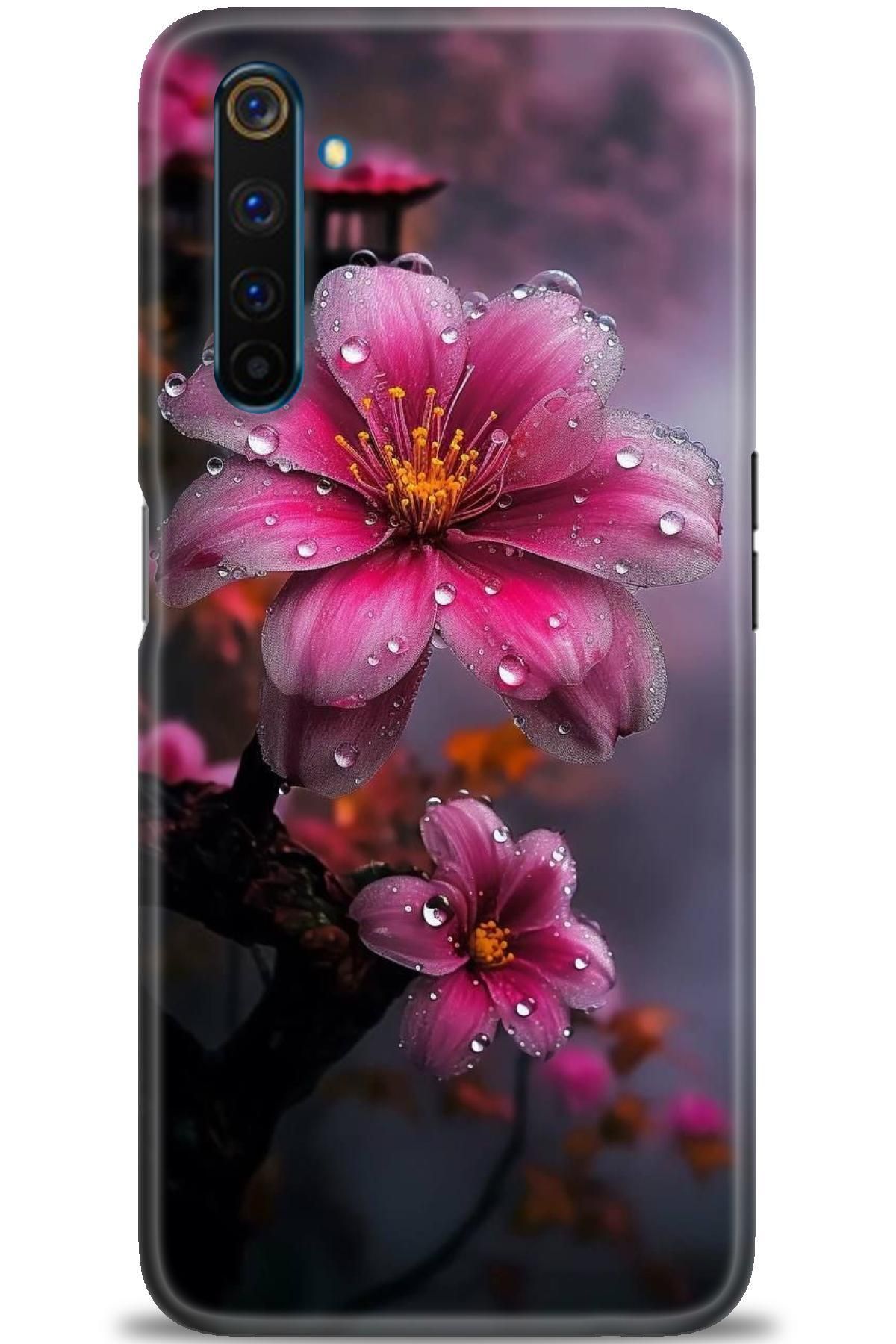 realme 6 Pro İle Uyumlu HD Baskılı Desenli Silikon Kılıf - 311