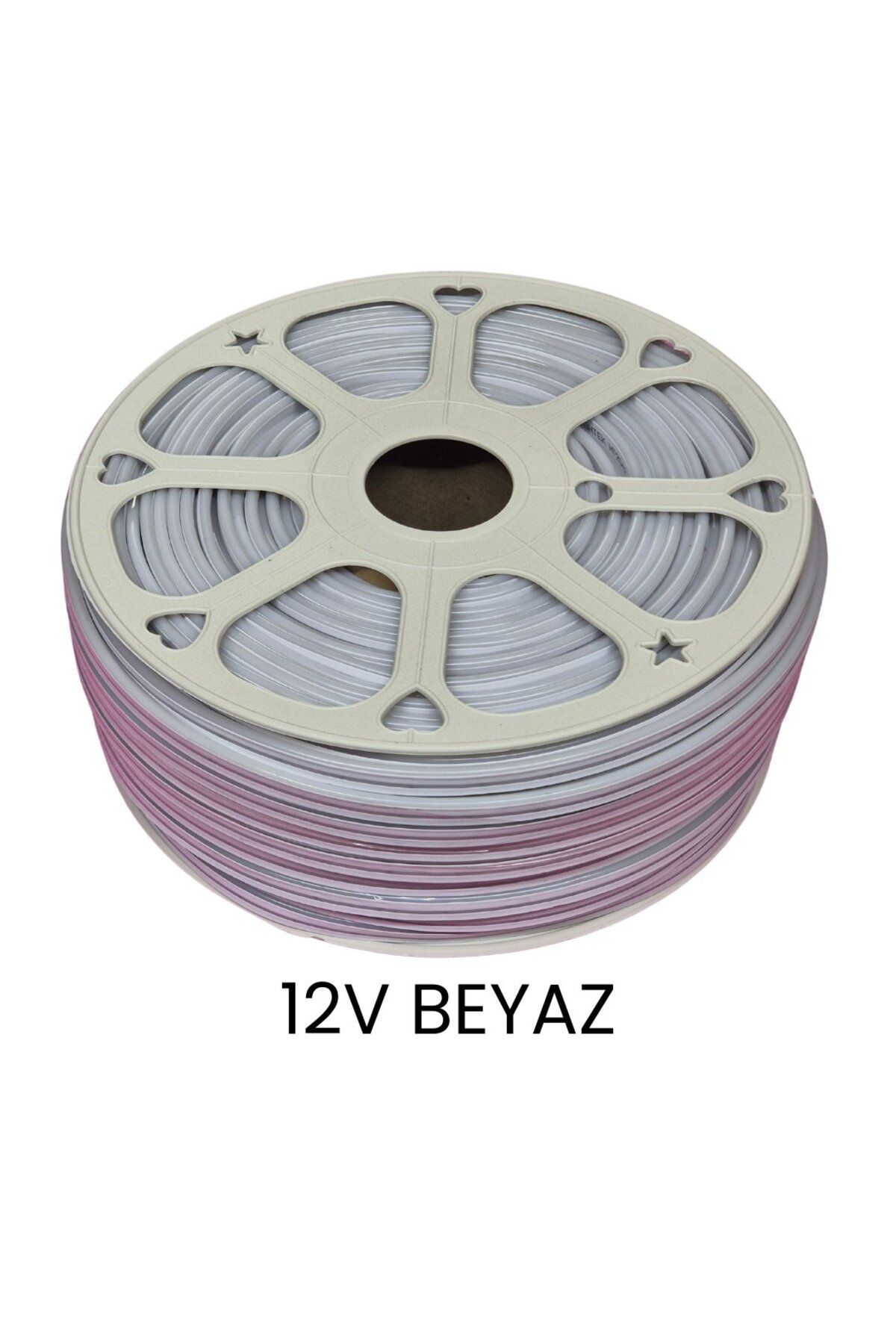 Hightek 12V Beyaz Neon Şerit LED 100 Metre