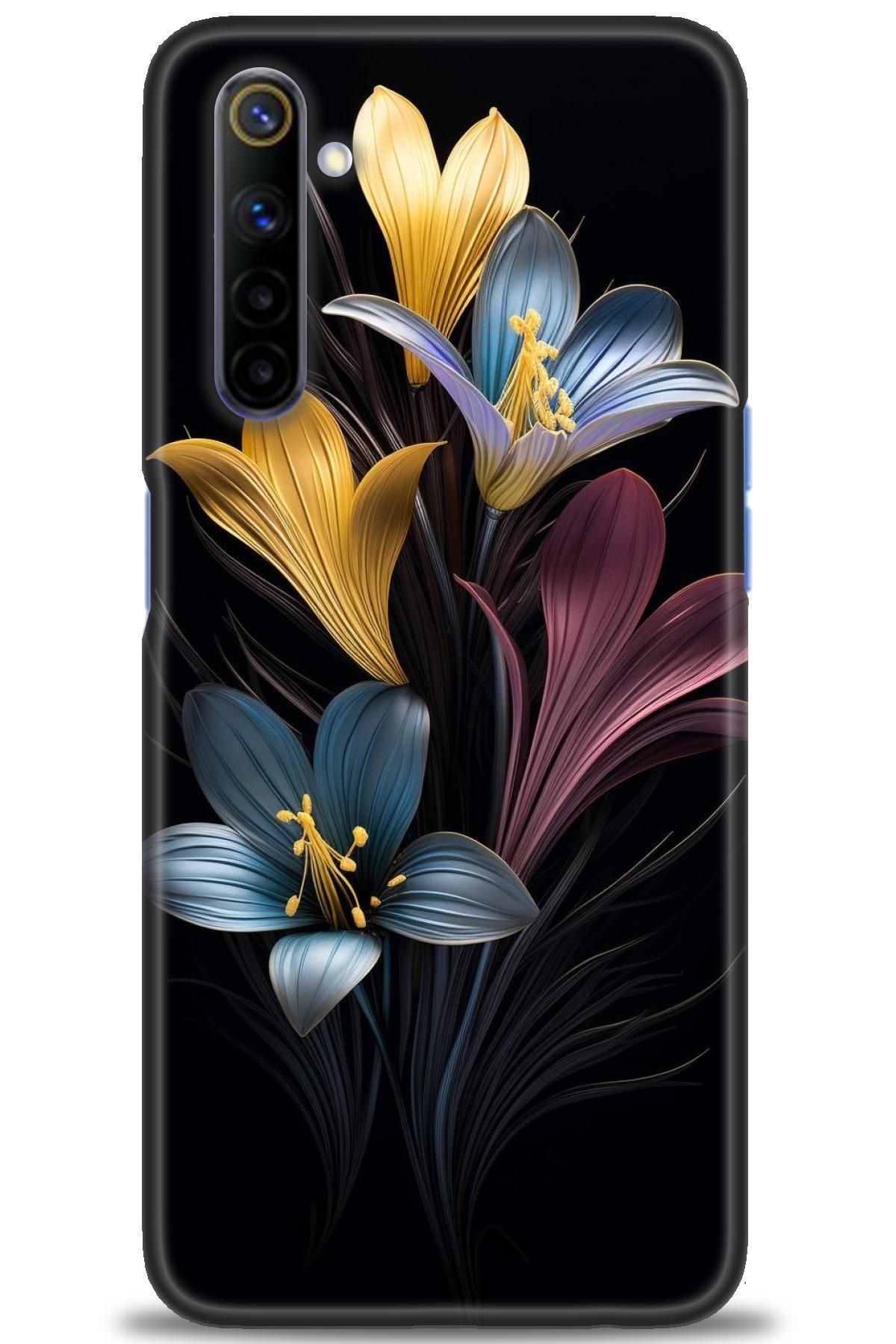 realme 6 İle Uyumlu HD Baskılı Kılıf - Karışık Seri - 411