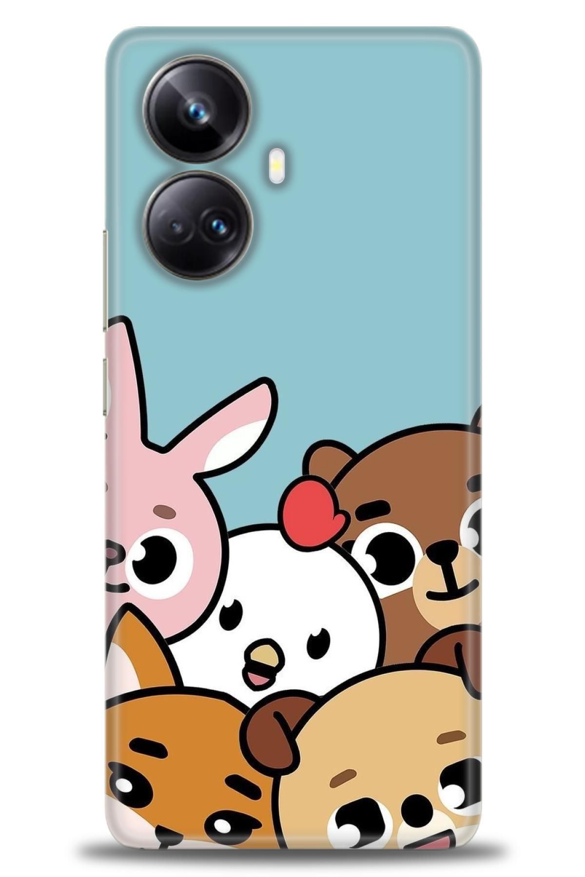 realme 10 Pro Plus İle Uyumlu HD Baskılı Kılıf - Karışık Seri - 388