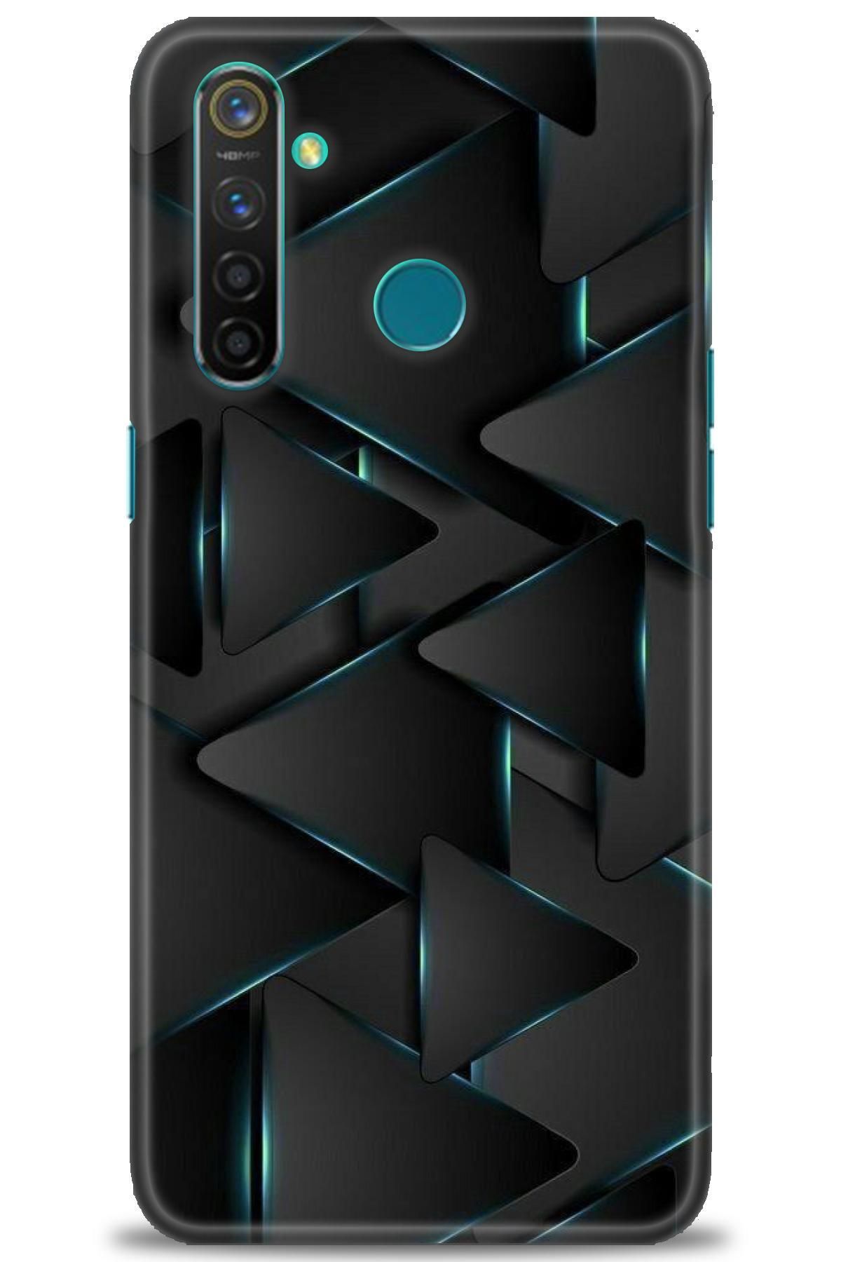 realme 5 Pro İle Uyumlu HD Baskılı Desenli Silikon Kılıf - 226