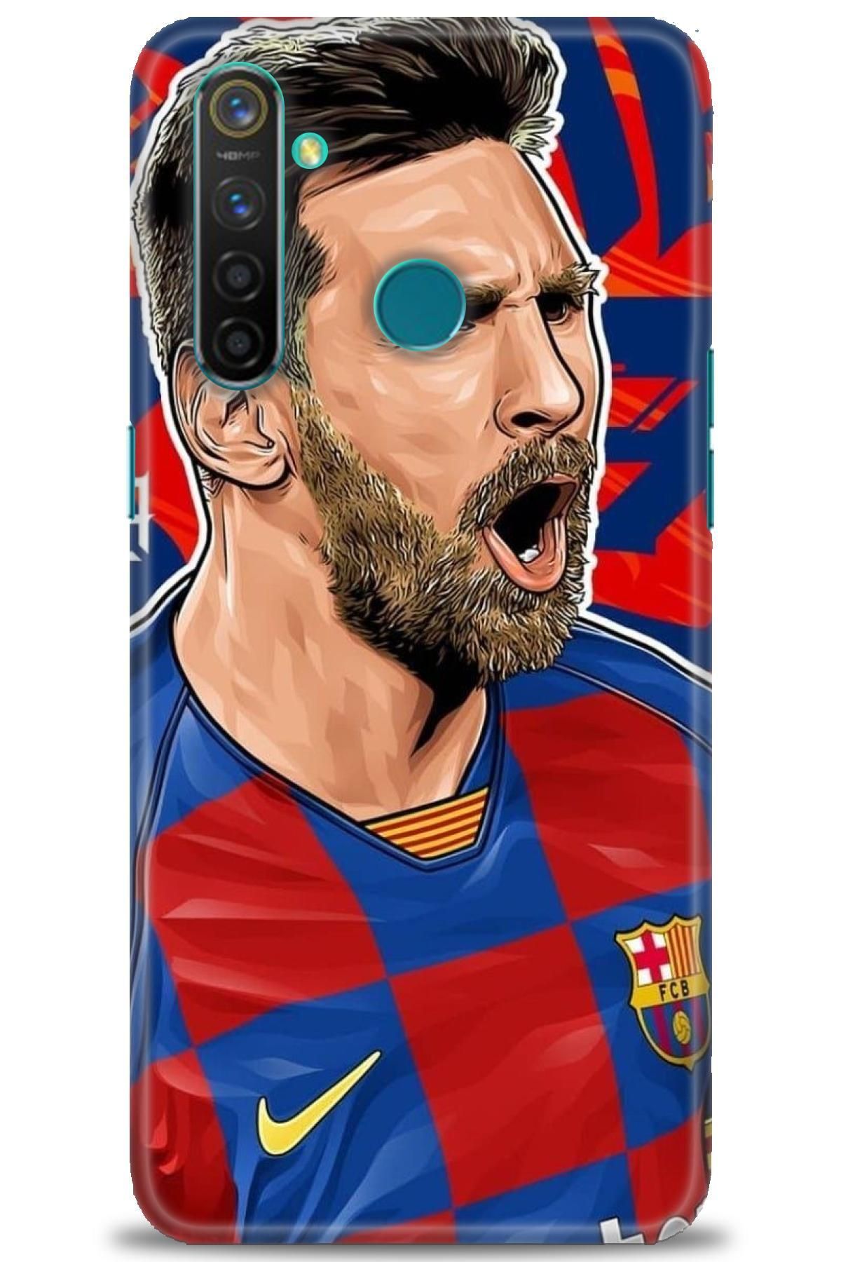 realme 5 Pro İle Uyumlu HD Baskılı Kılıf - Karışık Seri - 453