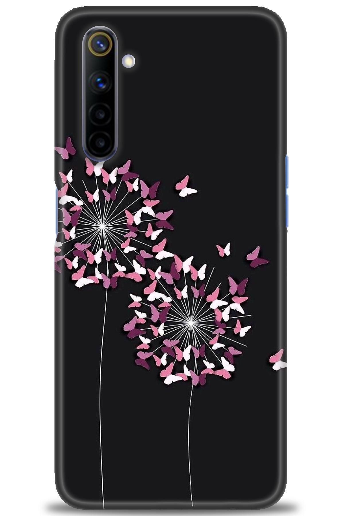 realme 6 İle Uyumlu HD Baskılı Desenli Silikon Kılıf - 1045
