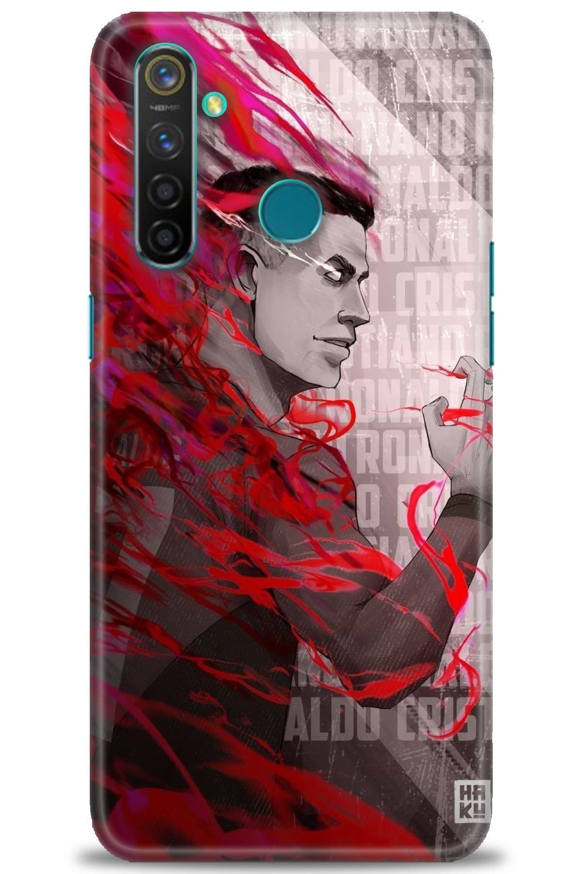 realme 5 Pro İle Uyumlu HD Baskılı Desenli Silikon Kılıf - 262
