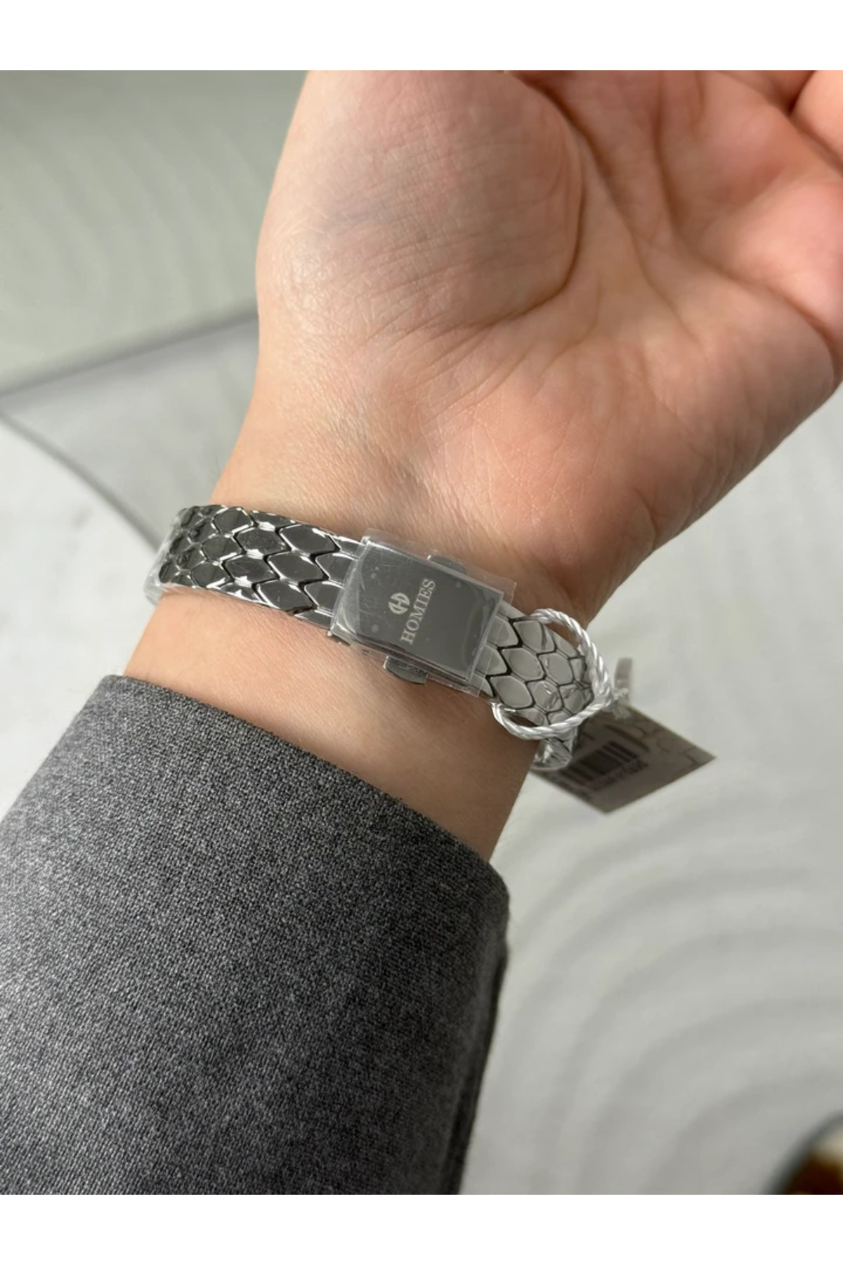 Homies-Guaranteed Premium Women's Wrist Watch Silver (Black Dial) Rshms-170 3