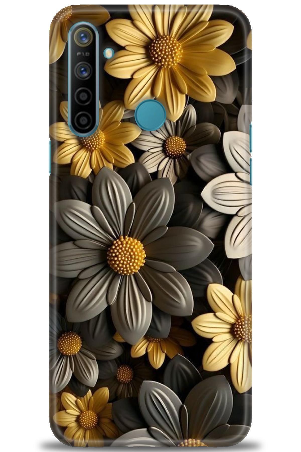 realme 5i İle Uyumlu HD Baskılı Desenli Silikon Kılıf - 526