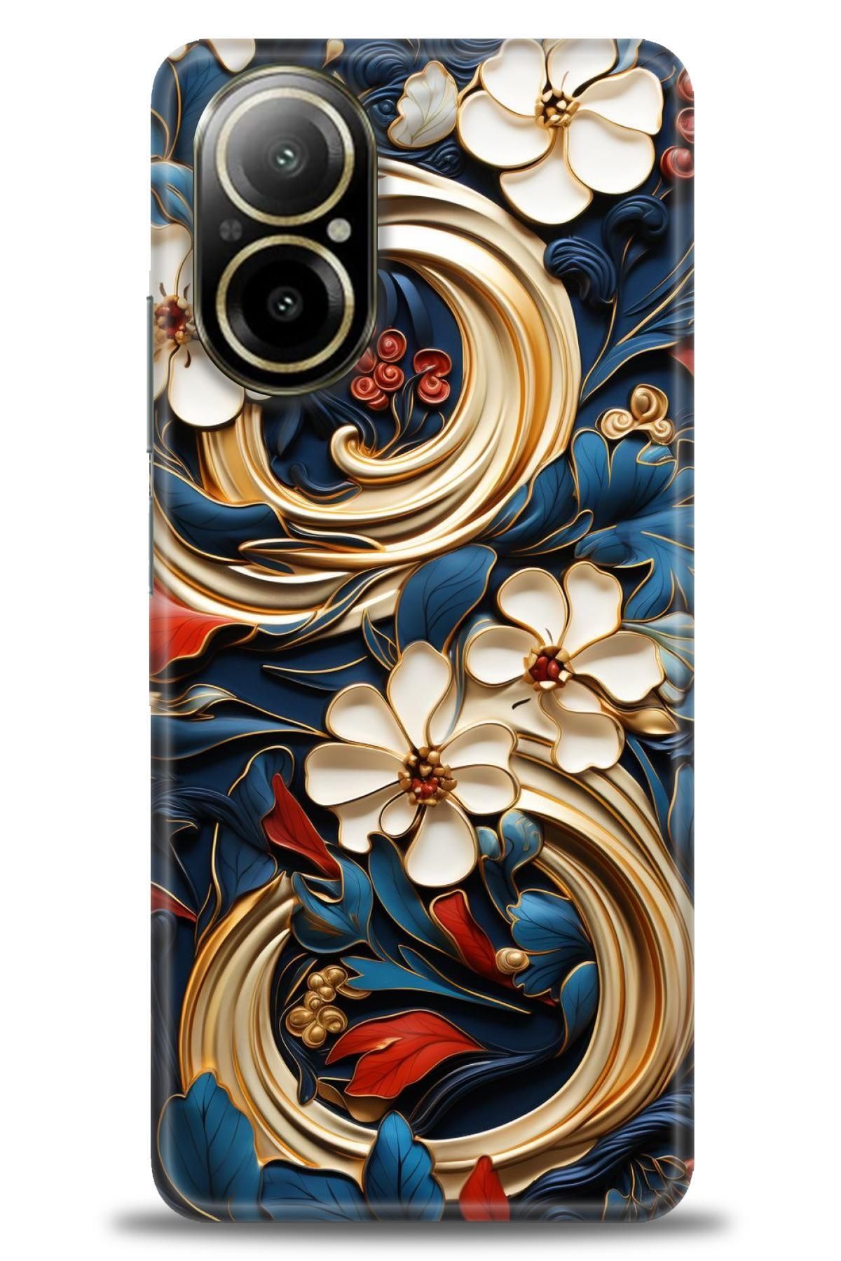 realme 12 Lite İle Uyumlu HD Baskılı Kılıf - Karışık Seri - 973