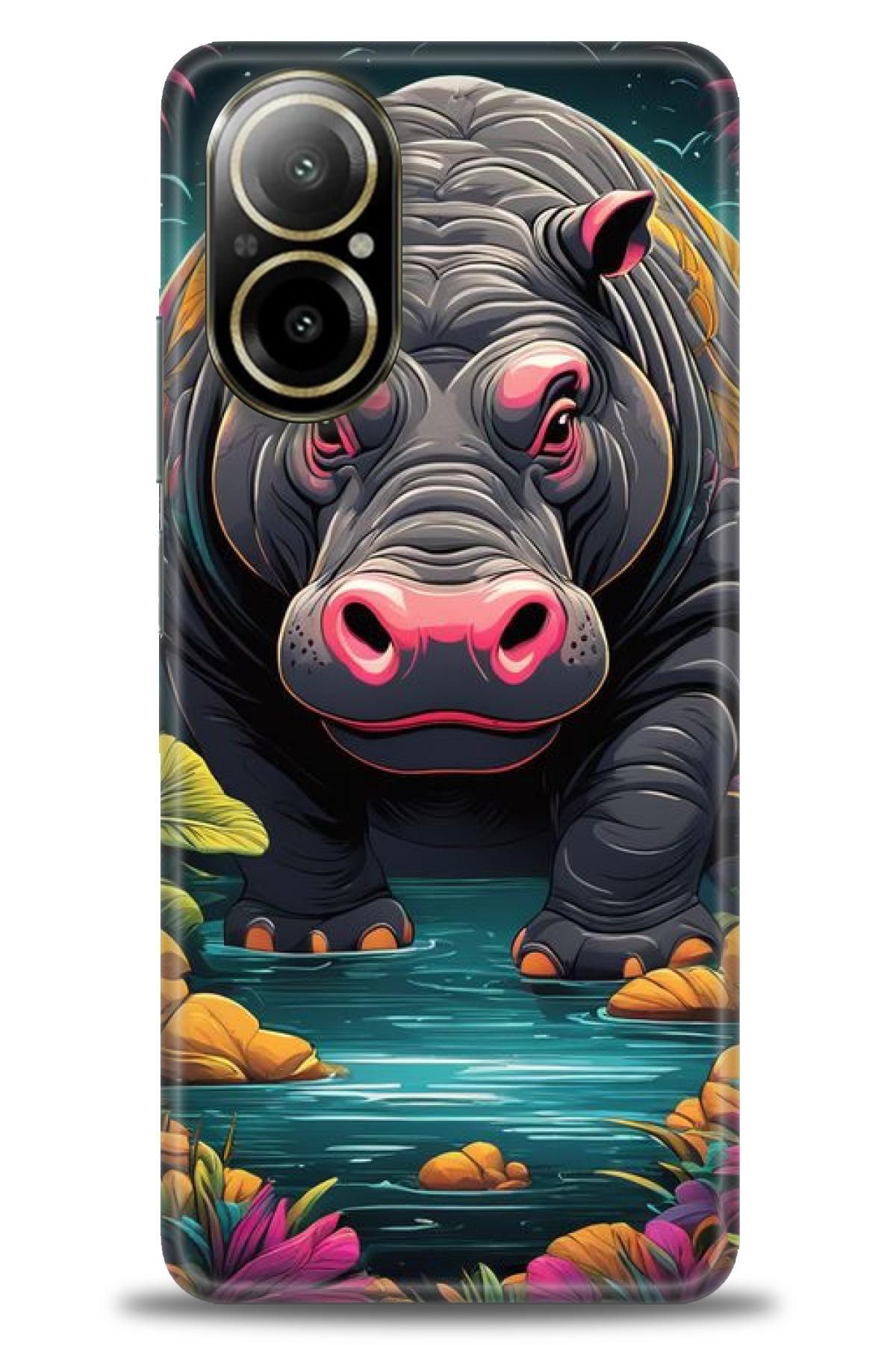 realme 12 Lite İle Uyumlu HD Baskılı Kılıf - Karışık Seri - 633