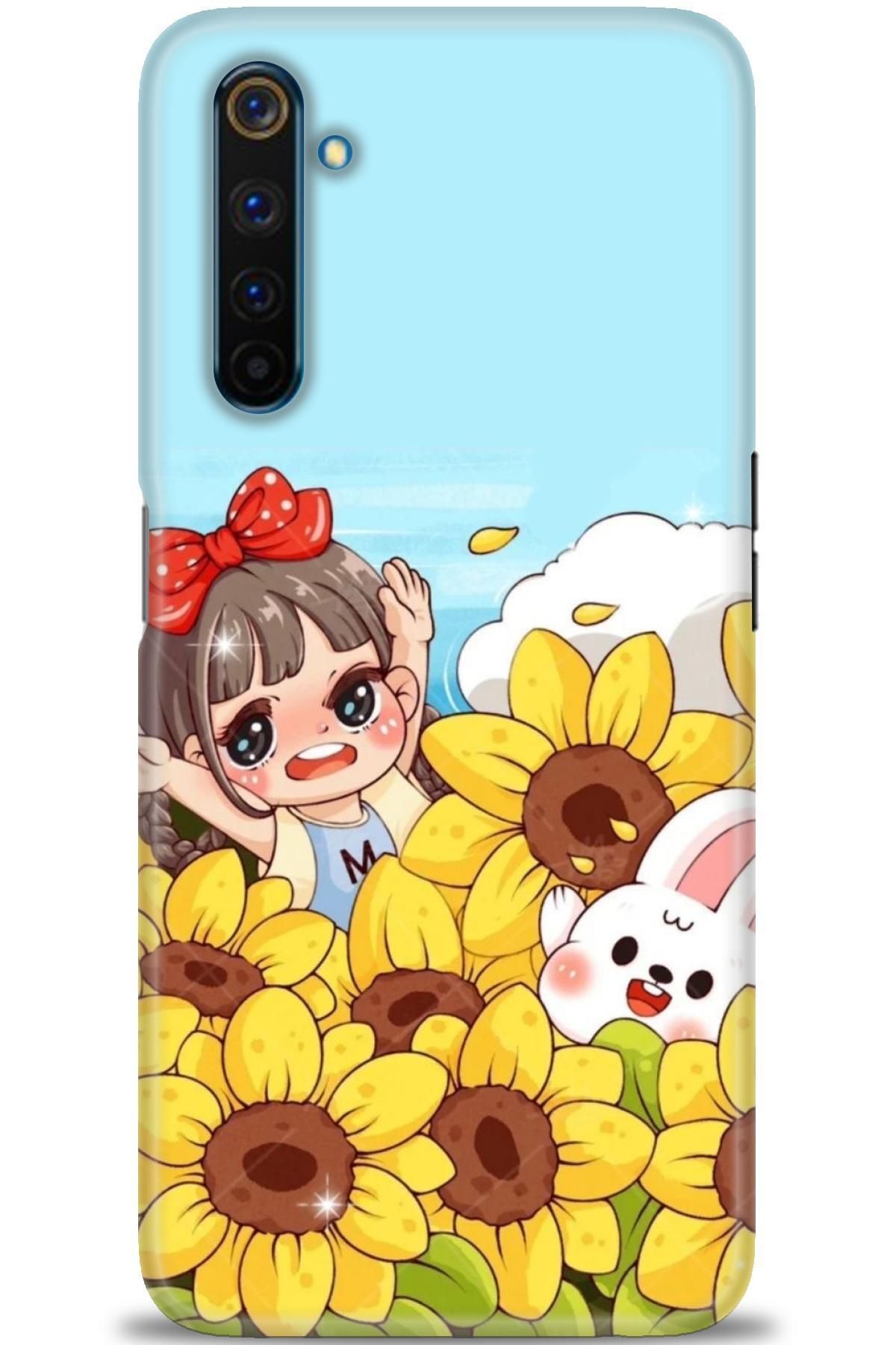 realme 6 Pro İle Uyumlu HD Baskılı Desenli Silikon Kılıf - 506