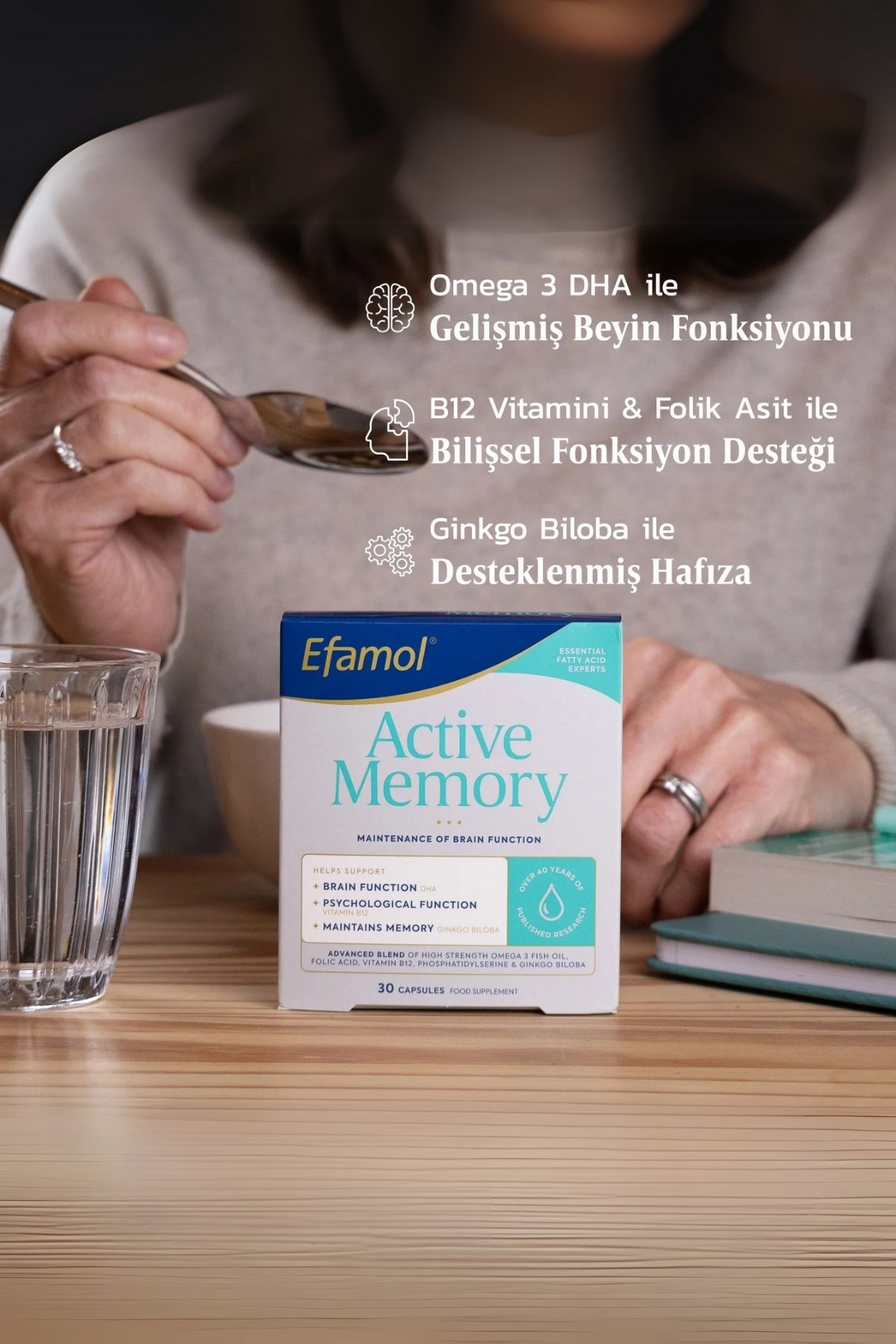 Efamol-Active Memory 30 Herbal Capsules 5