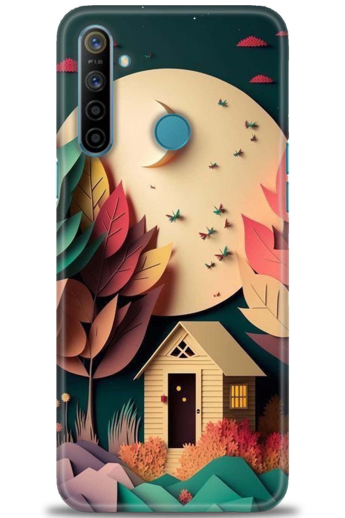realme 5i İle Uyumlu HD Baskılı Kılıf - Karışık Seri - 627