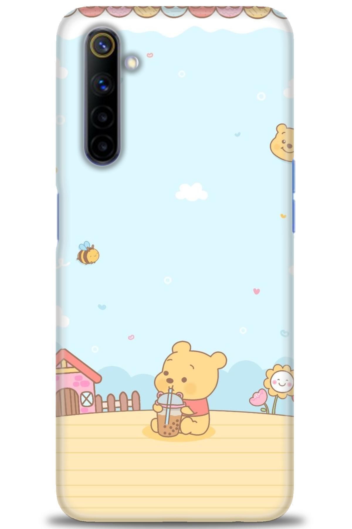 realme 6 İle Uyumlu HD Baskılı Desenli Silikon Kılıf - 967