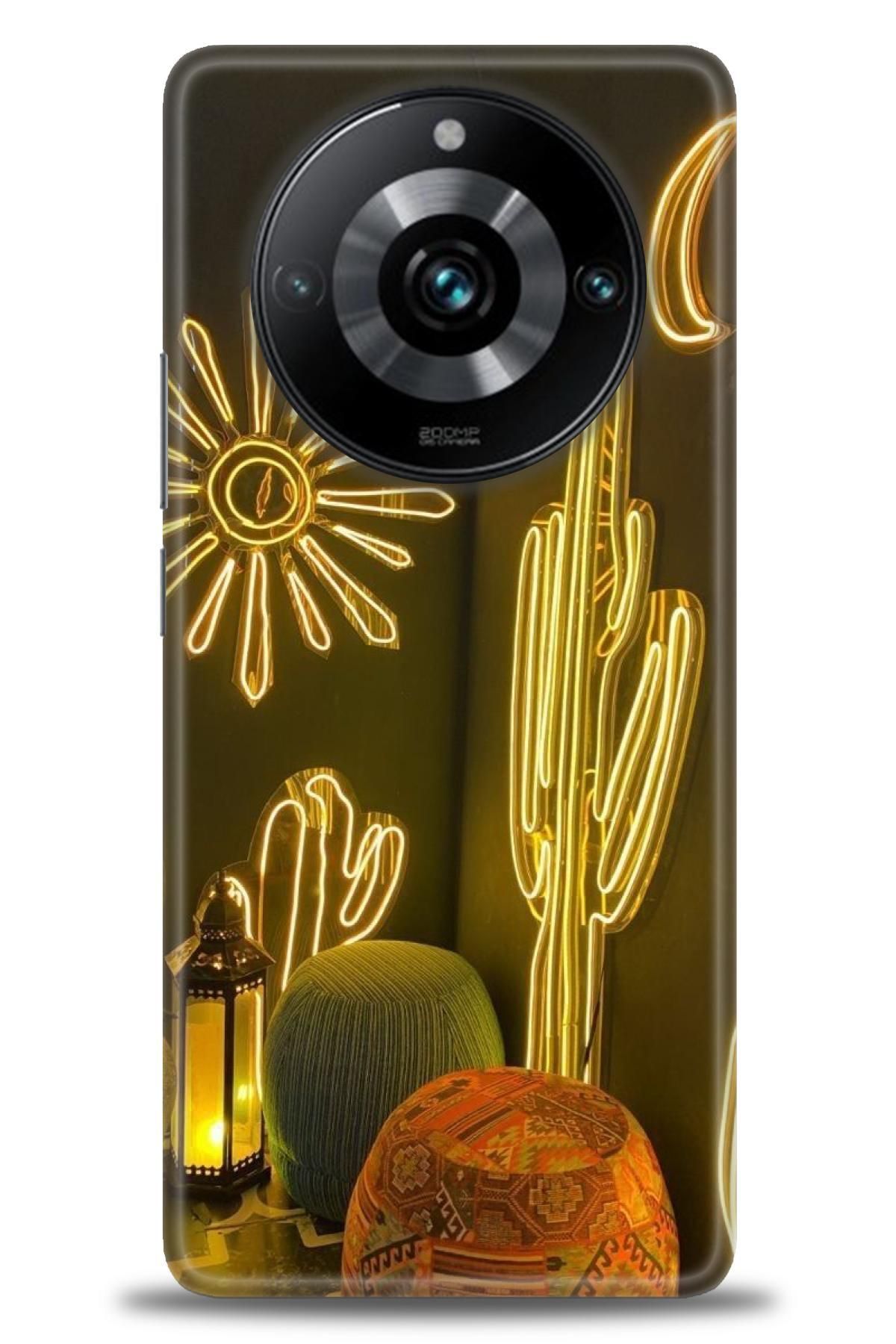 realme 11 Pro / 11 Pro Plus İle Uyumlu HD Baskılı Desenli Silikon Kılıf - 325