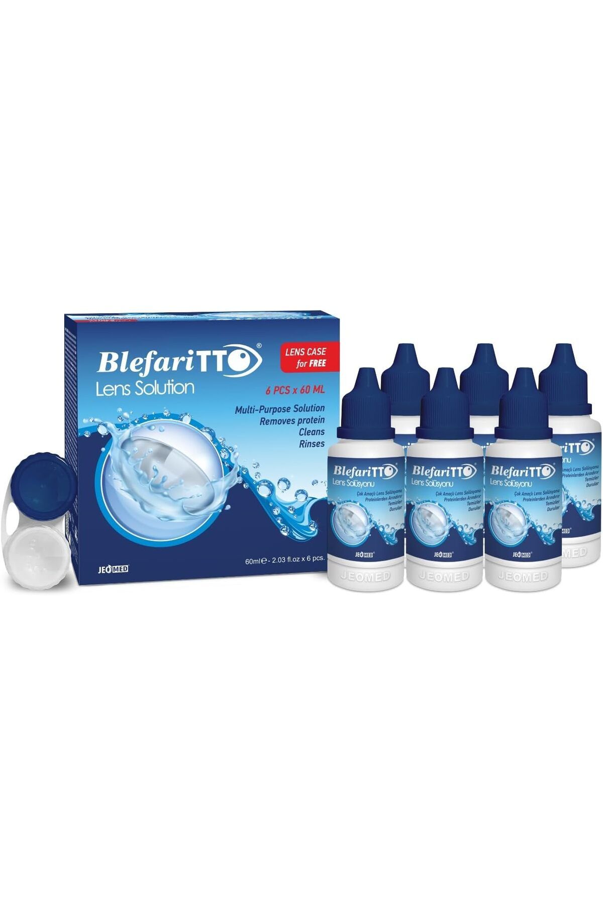MEGOBİNE WHERE Lens Solüsyonu 60 ml - 6 Adet ZTML SYFT 1139610