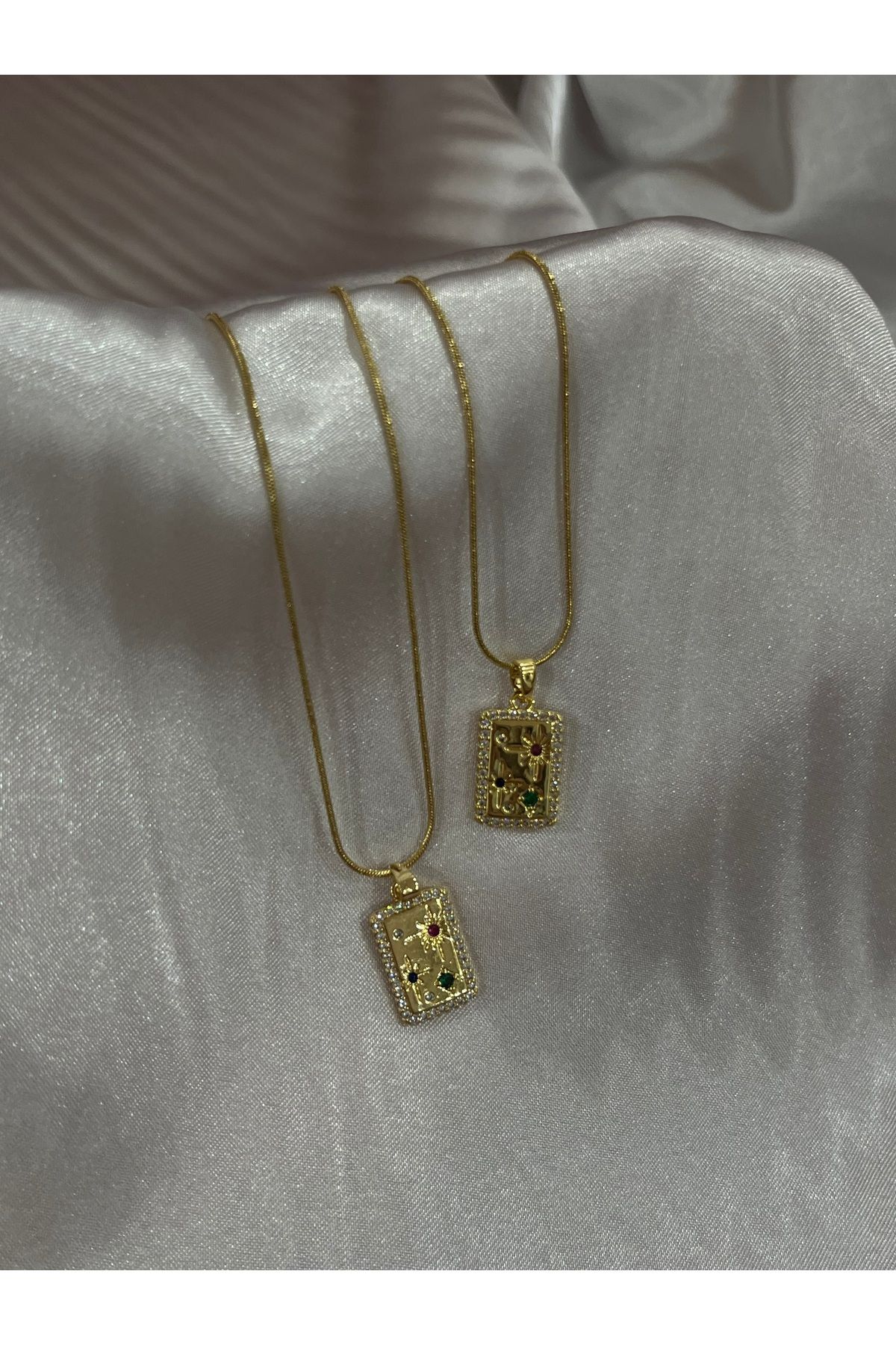 dafy.co Kadın Gold Detaylı Kolye