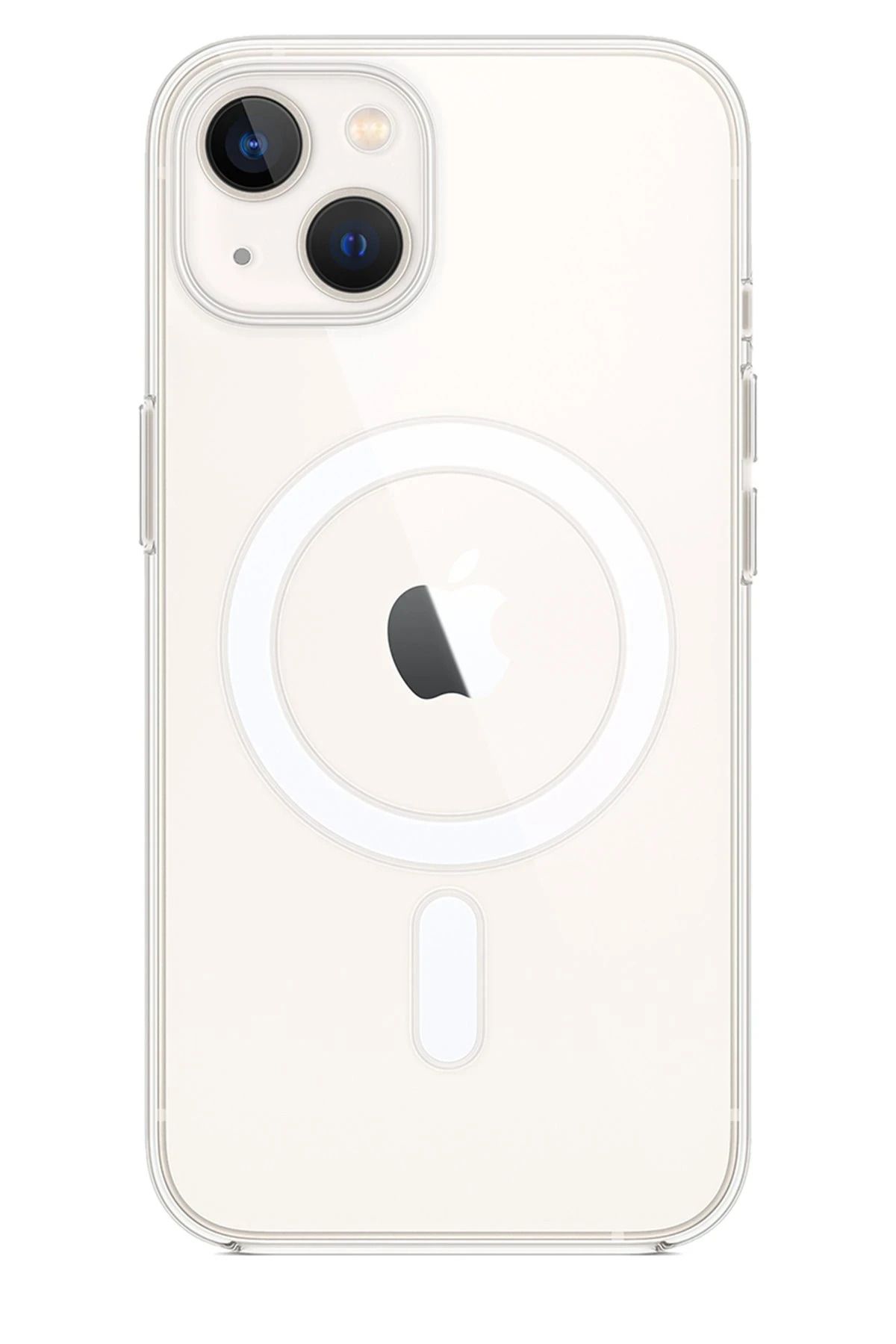 NewFace iPhone 14 Kılıf Pc Real Magsafe Kapak - Şeffaf GLSTD