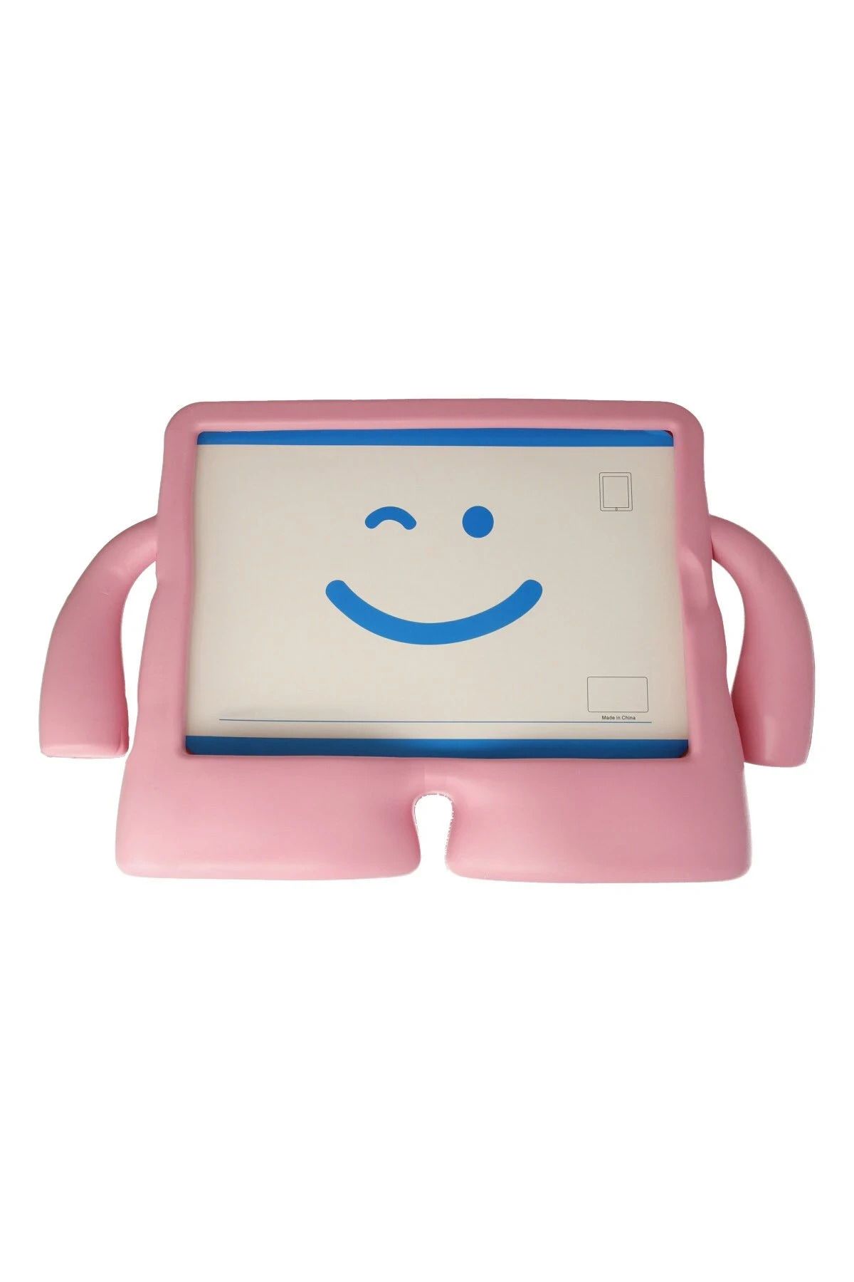 NewFace iPad 10.2 (7.nesil) Kılıf Karakter Tablet Silikon - Açık Pembe YKTSN