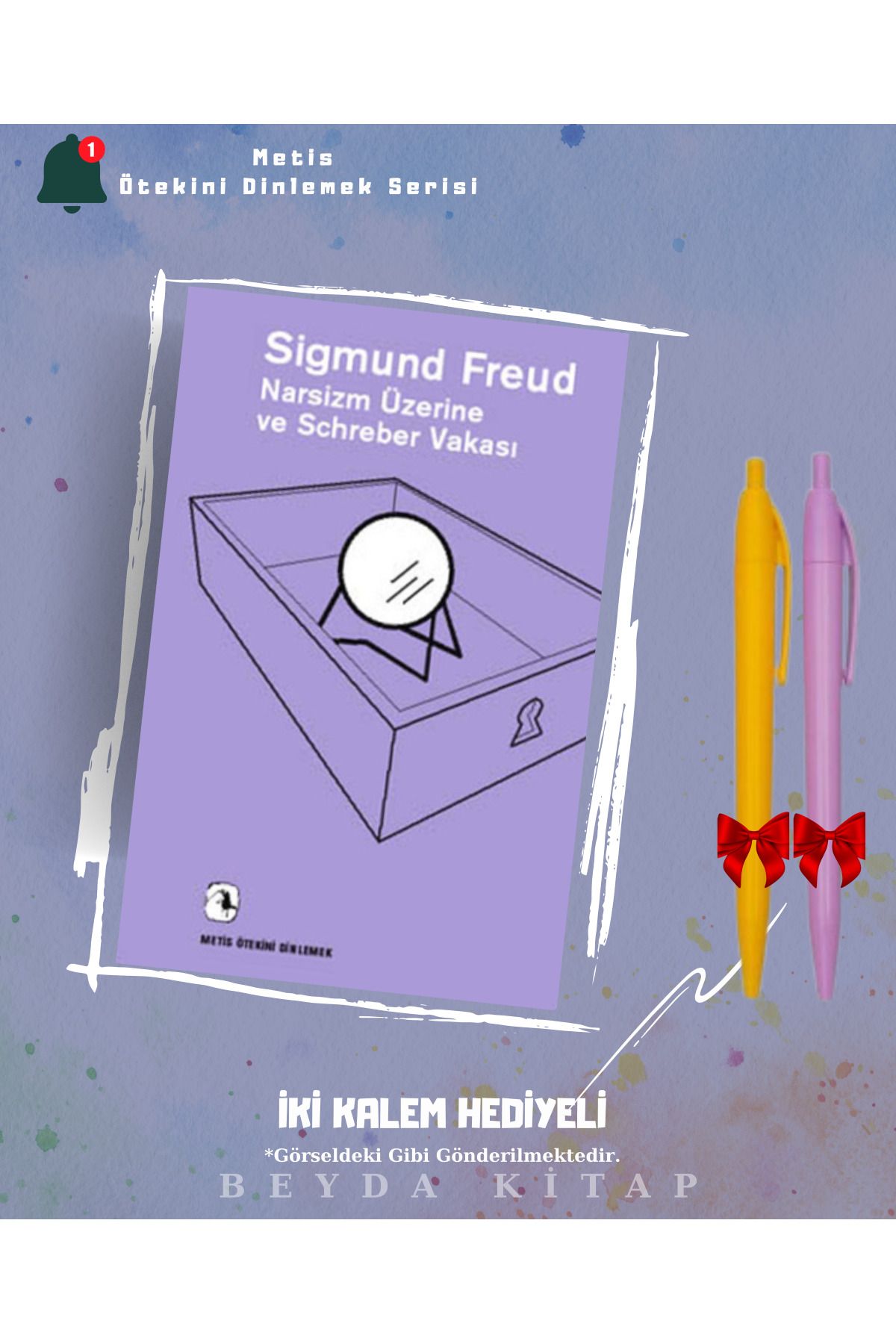 Metis Yayınları Narsizm Üzerine - Sigmund Freud - İki Kalem Hediyeli, OTSDNM21