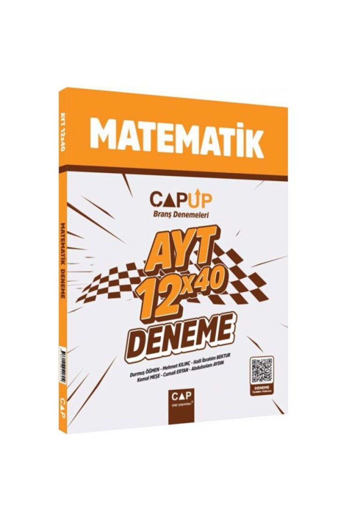 Çap Yayınları Çap AYT Matematik 12 x 40 Up Deneme Parlayan Proje Ayraç Hediye