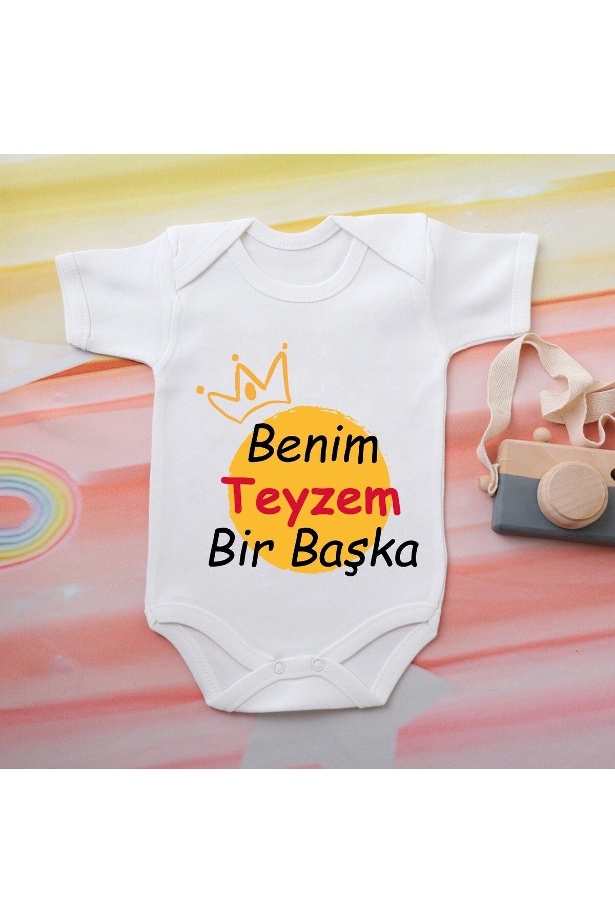 soft wing %100 Pamuklu Organik Baskılı Premium Çıtçıtlı Bebek Body Atlet Zıbın 00512