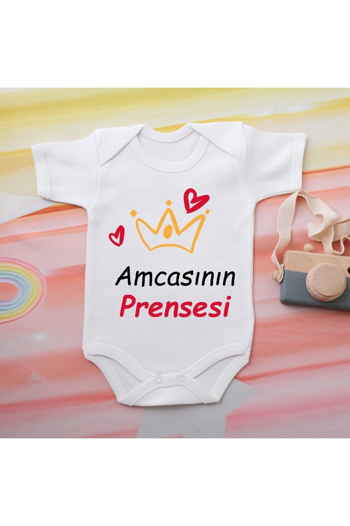 soft wing %100 Pamuklu Organik Baskılı Premium Çıtçıtlı Bebek Body Atlet Zıbın 00504
