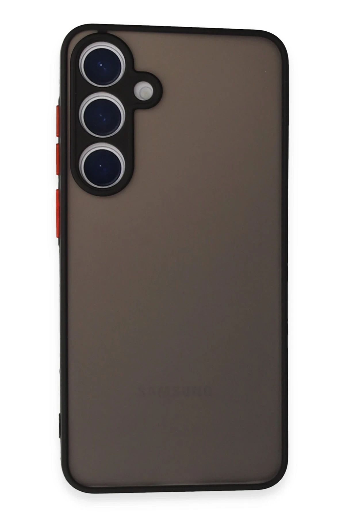 NewFace Samsung Galaxy S24 Plus Kılıf Montreal Silikon Kapak - Siyah YKTSN