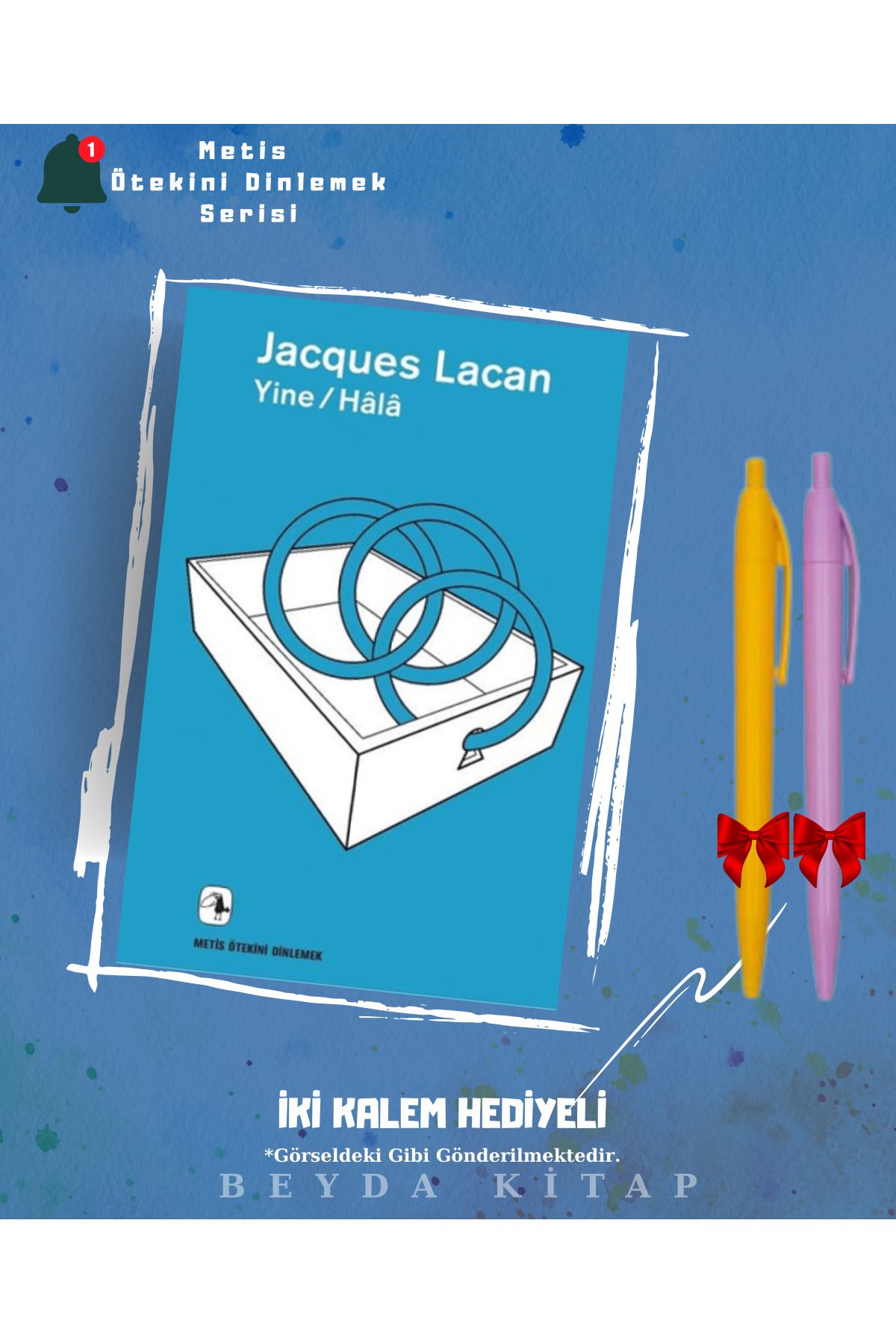 Metis Yayınları Yine Hala - Jacques Lacan - İki Kalem Hediyeli, OTSDNM21