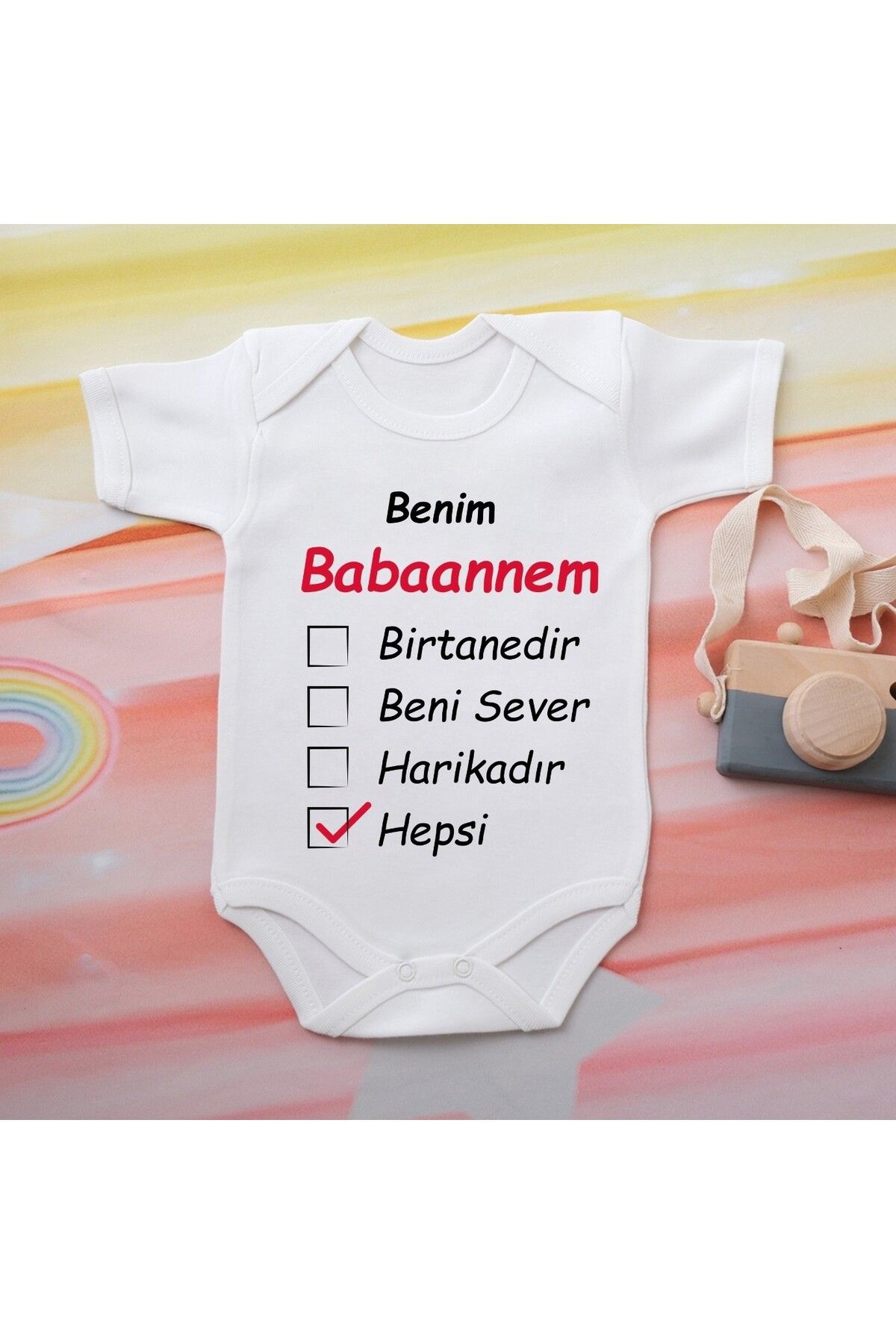 soft wing %100 Pamuklu Organik Baskılı Premium Çıtçıtlı Bebek Body Atlet Zıbın 00556