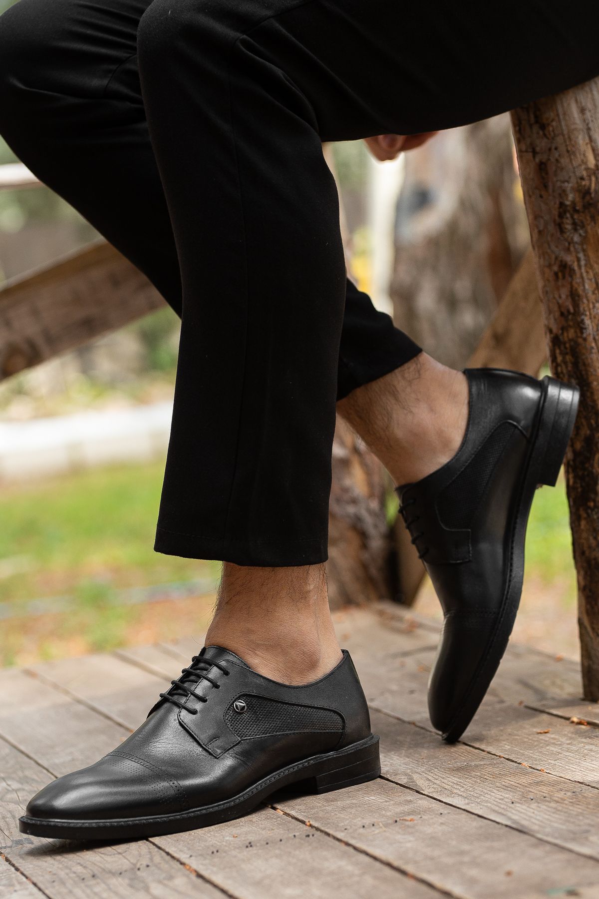 lavishoes L02018 Günlük Ortopedik Erkek Hakiki Deri Klasik Ayakkabı