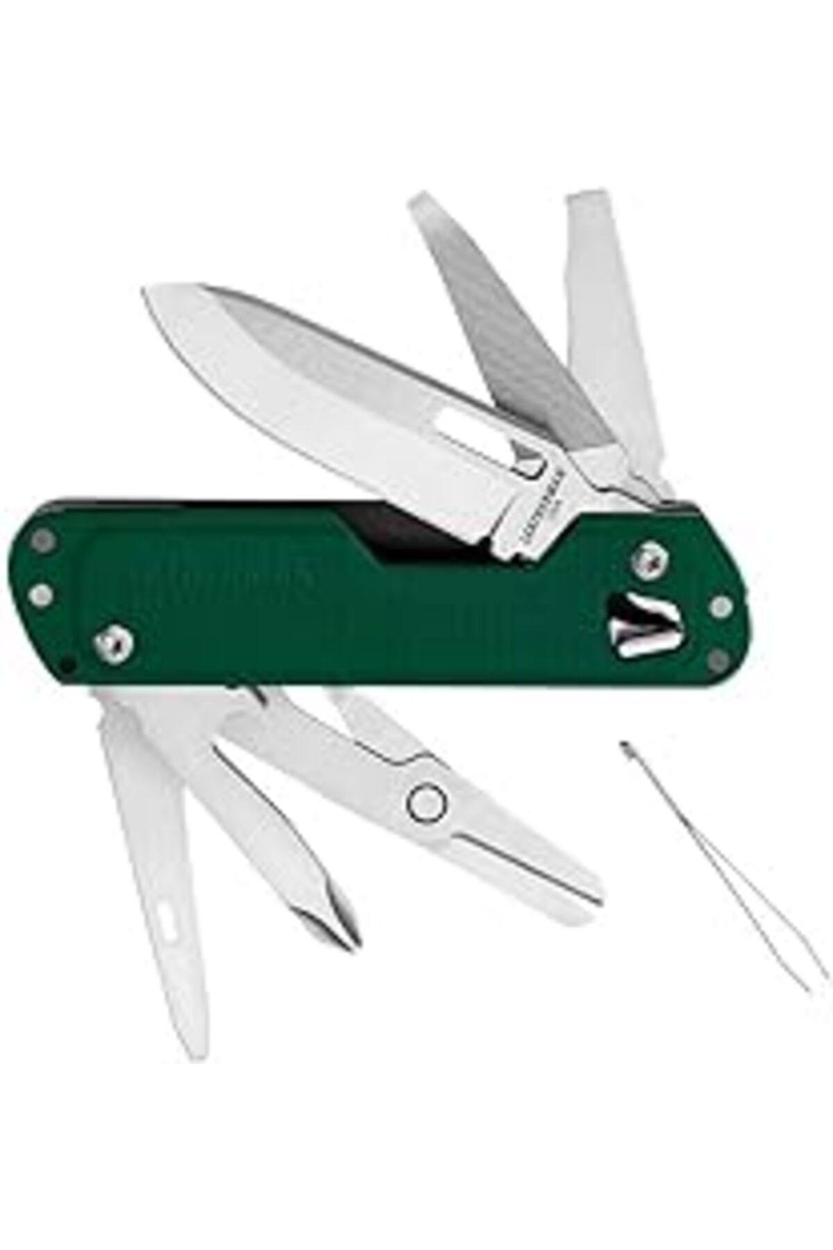 Pazarcan Leatherman Free T4 Multipurpose Tool - Evergreen