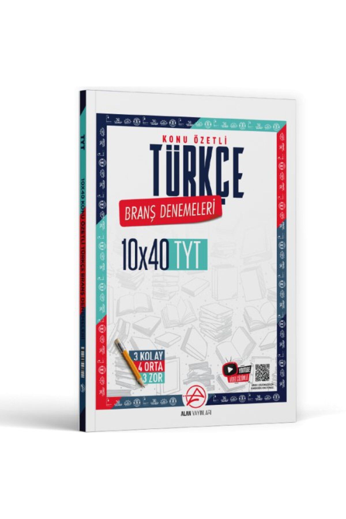 Parlayan Projeler Alan TYT Türkçe Konu Özetli 10 x 40 Branş Denemeleri Parlayan Proje Ayraç Hediye