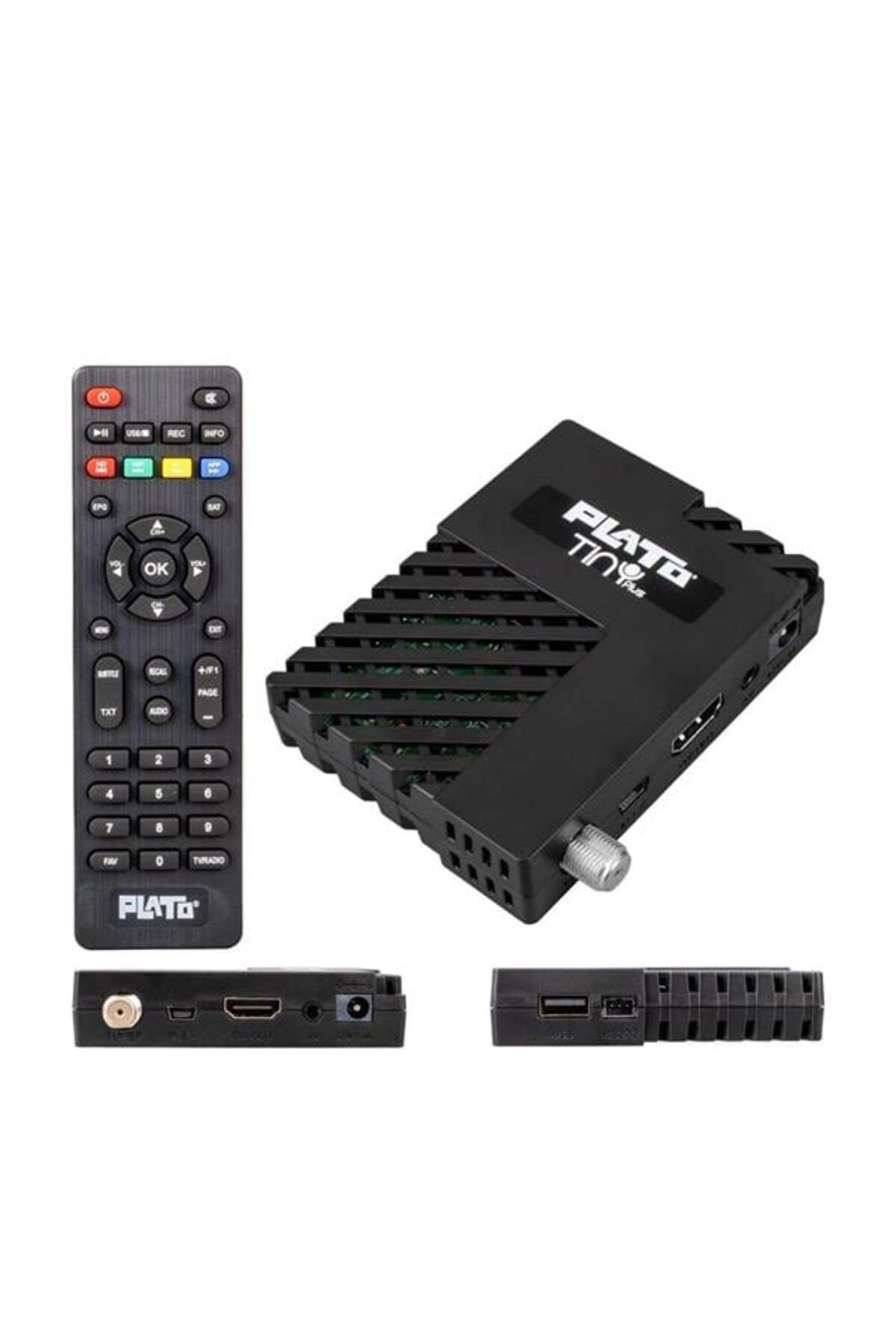 ÖYKÜ VE YİĞİT Plato Tiny Plus Wifi Destekli Full HD Uydu Alıcısı - Yerli Üretim