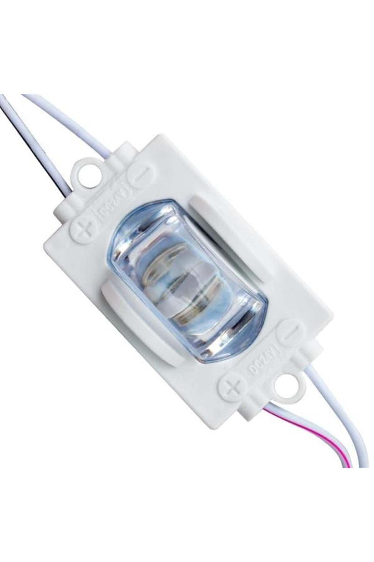 ÖYKÜ VE YİĞİT Powermaster Parlak Yanıp Sönen 24 Volt 1.4 Watt RGB 2835 Modül Led 48*30