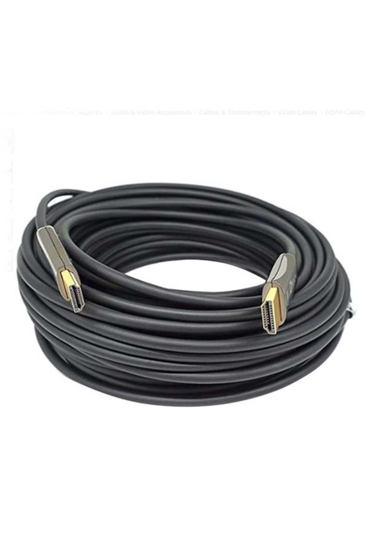 Mu Art Ahşap Fully G-508C Chipsetli 50 Metre Hdmi Kablo
