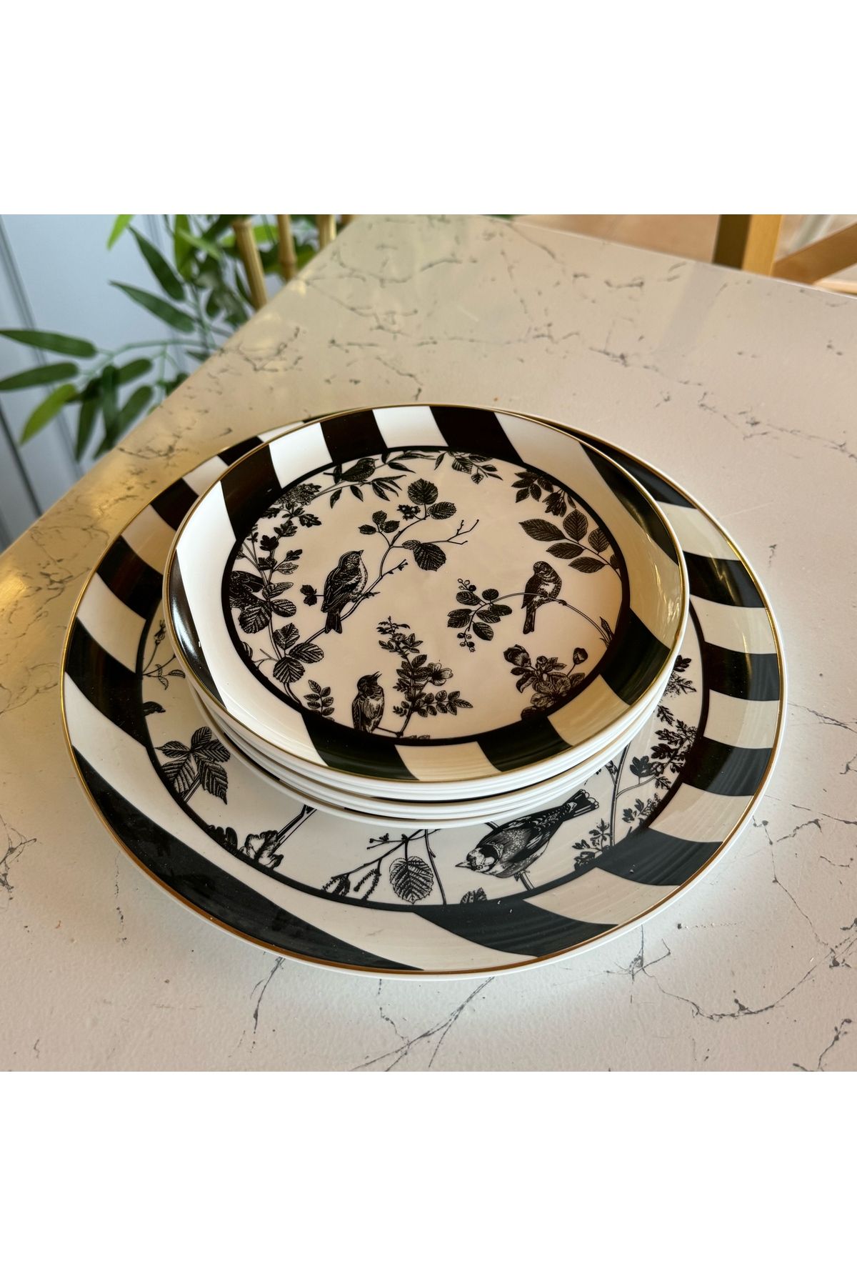 DGCHOME Stella 7 Parça Pasta Seti
