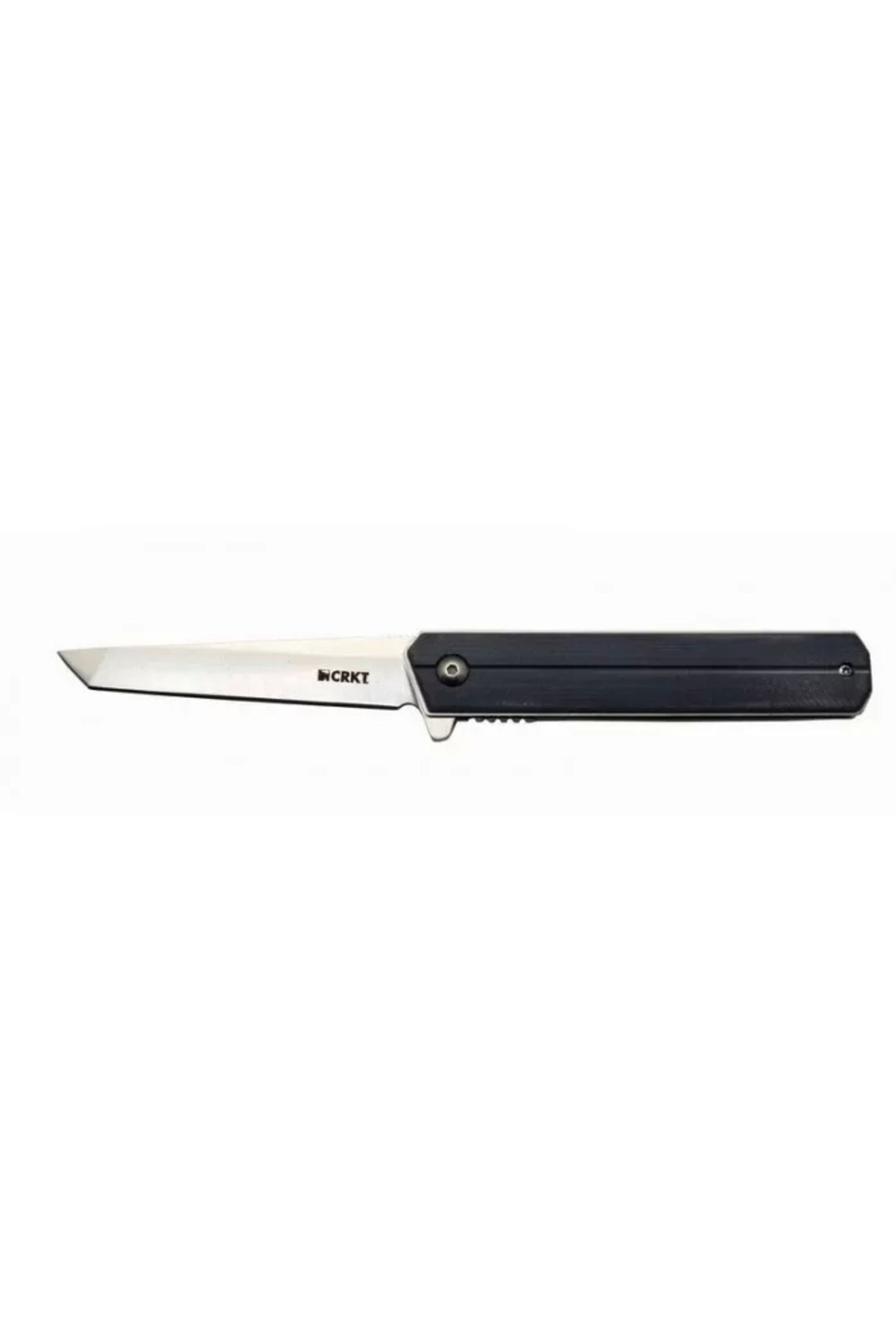 ureticiniz Crkt 15ff Gri Tasian Tanto Çakı 20 Cm , Deri Kılıflı
