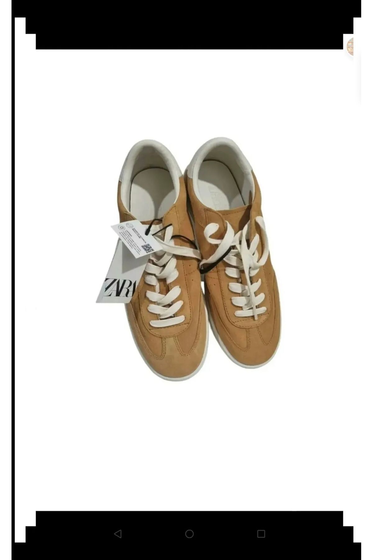 Butik Allbucks ZR Gerçek Hakiki Deri Hardal Sarı Spor Ayakkabı Sneaker Abzra0010