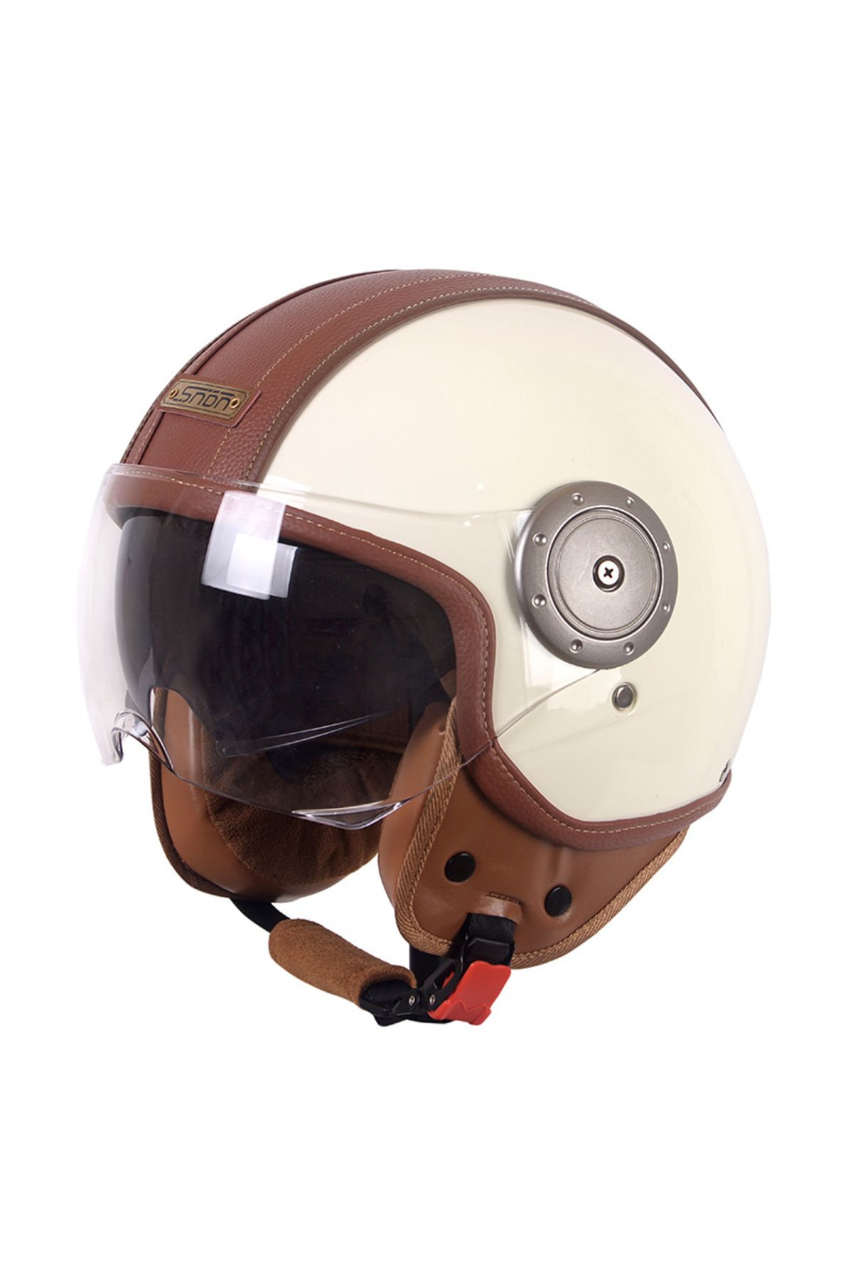 shop Unisex Çift Aynalı Retro Kask