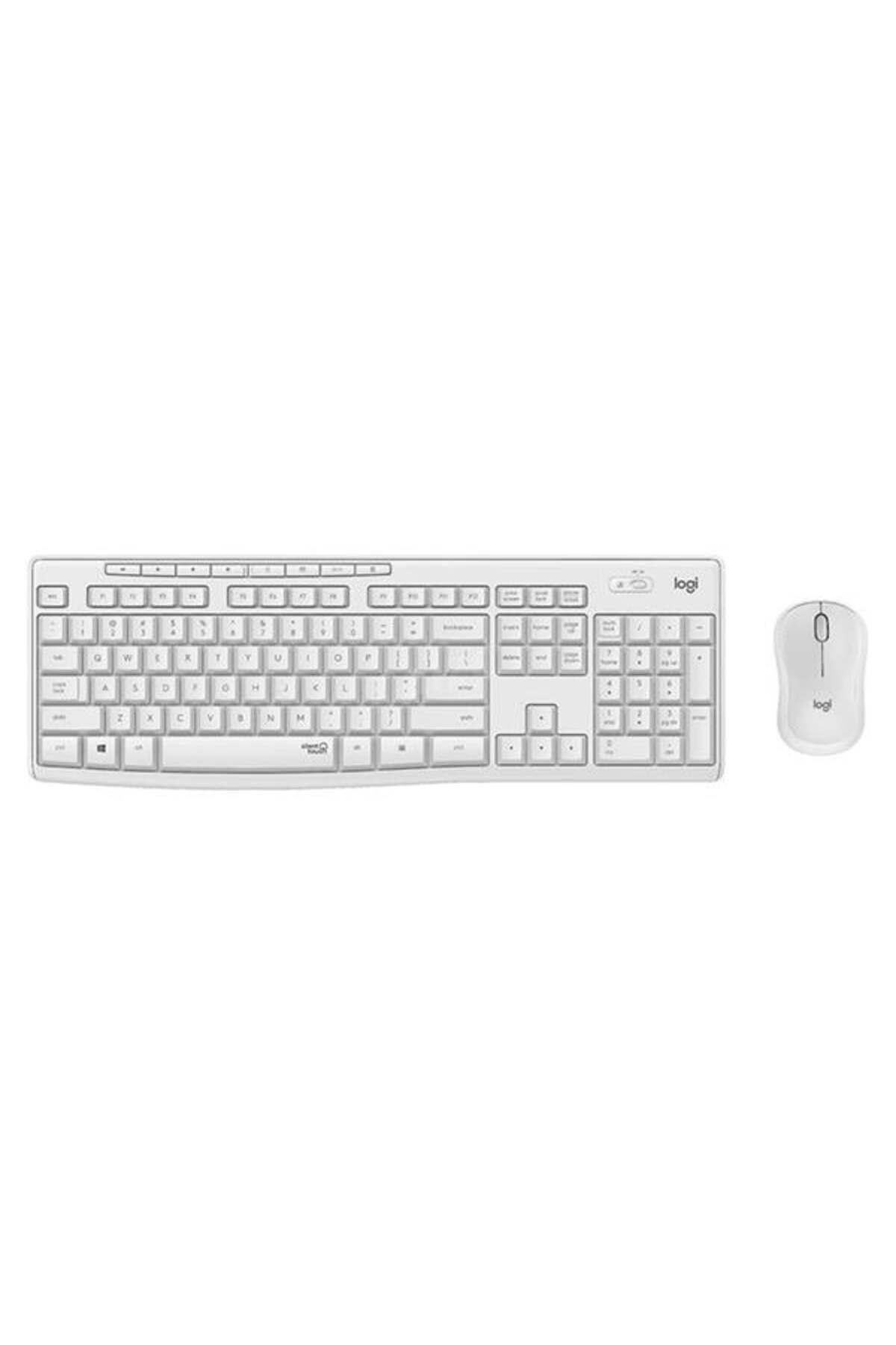 robotrend Mk295 Q Tr Beyaz Kablosuz Klavye Mouse Set