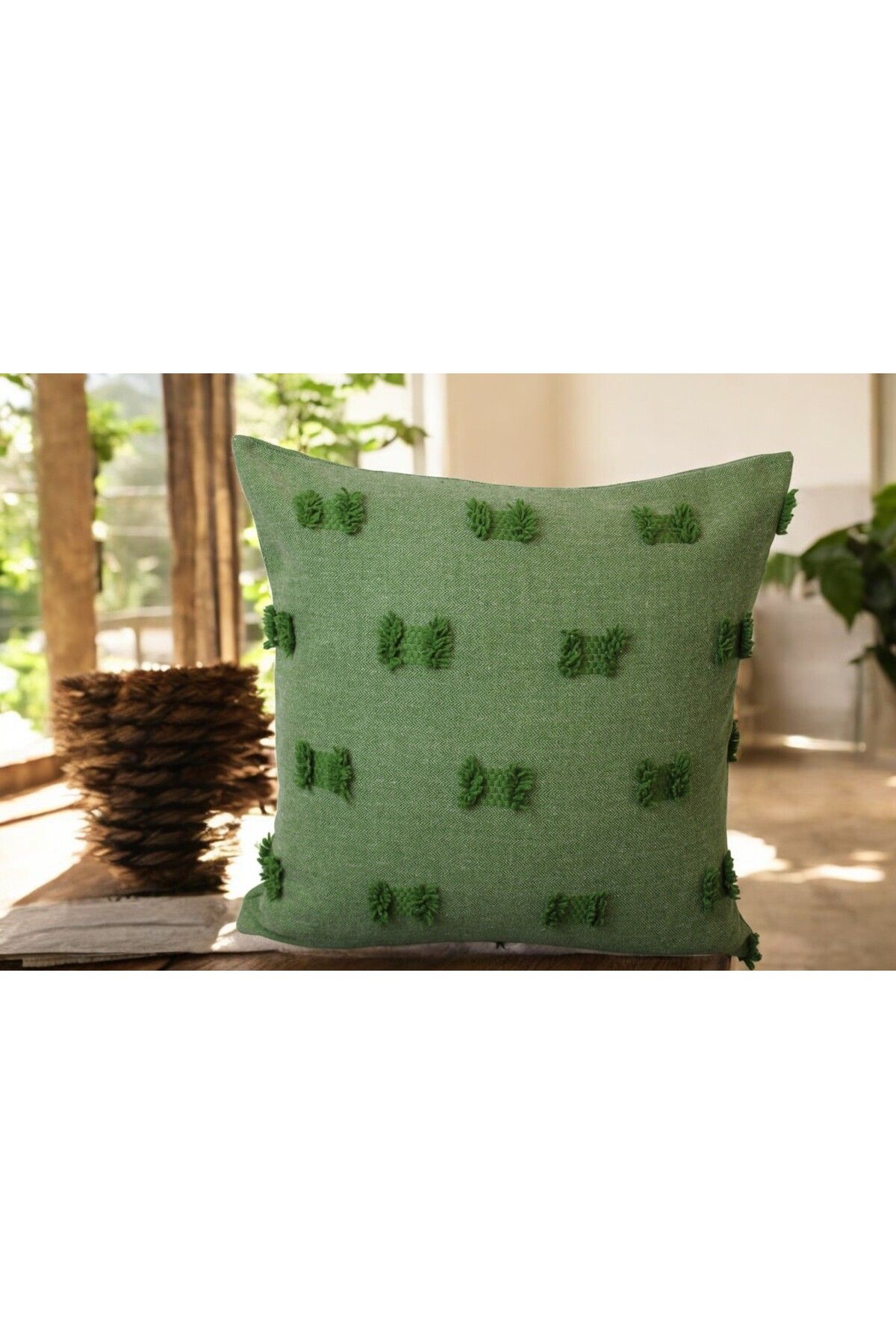 Home Mof Home Collection Kelebek Puantiye Kırlent Kılıfı