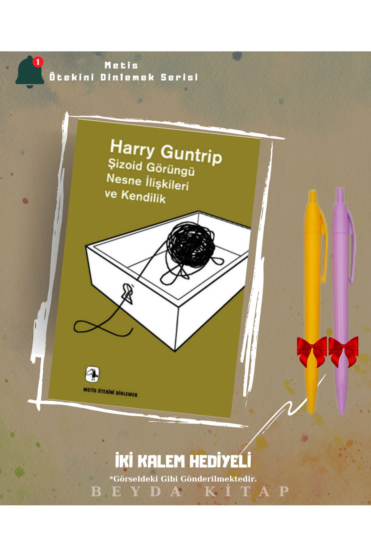 Metis Yayınları Şizoid Görüngü - Harry Guntrip - İki Kalem Hediyeli, OTSDNM21