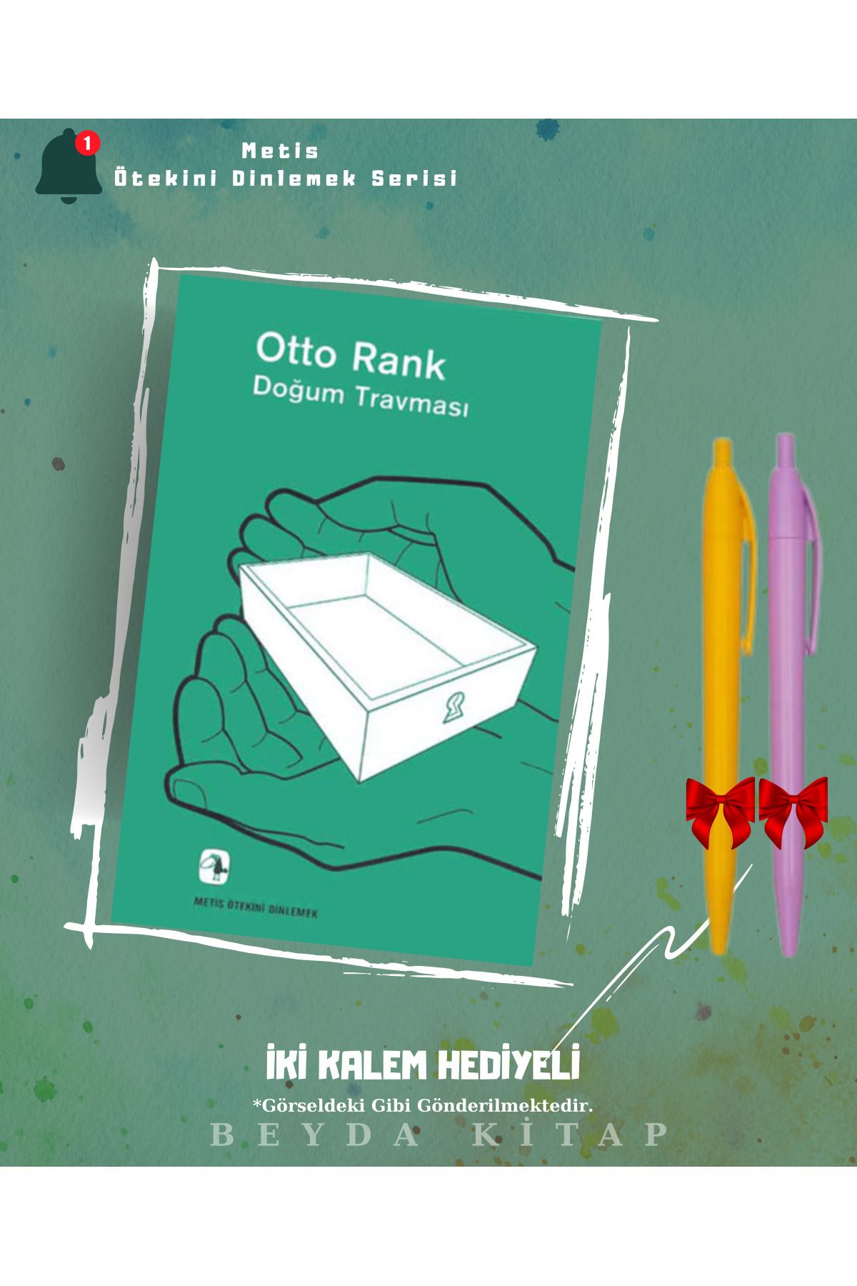 Metis Yayınları Doğum Travması - Otto Rank - İki Kalem Hediyeli, OTSDNM21