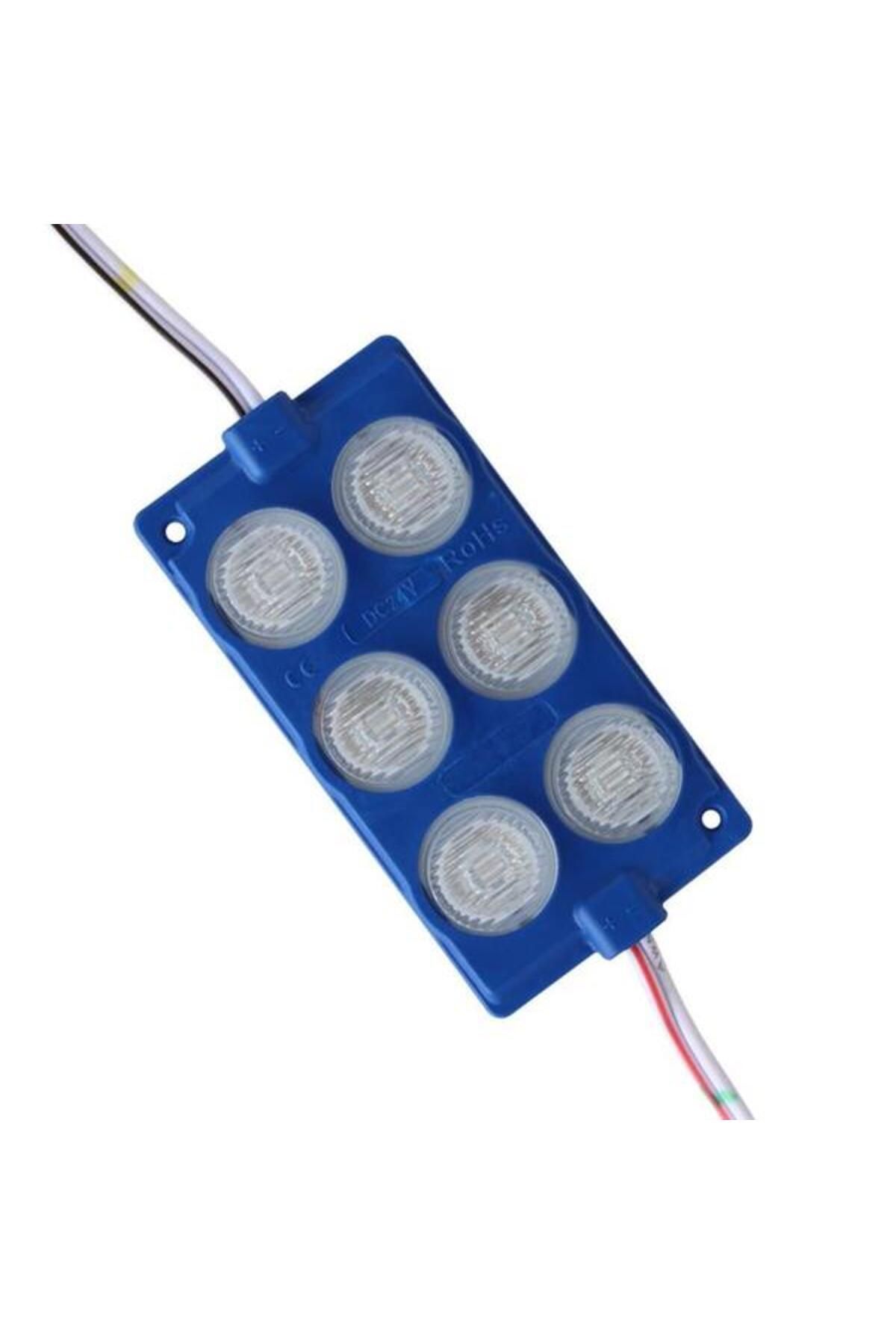 robotrend Powermaster 24 Volt 3 Watt Mavi 3030 Cob Modül Led 75*40