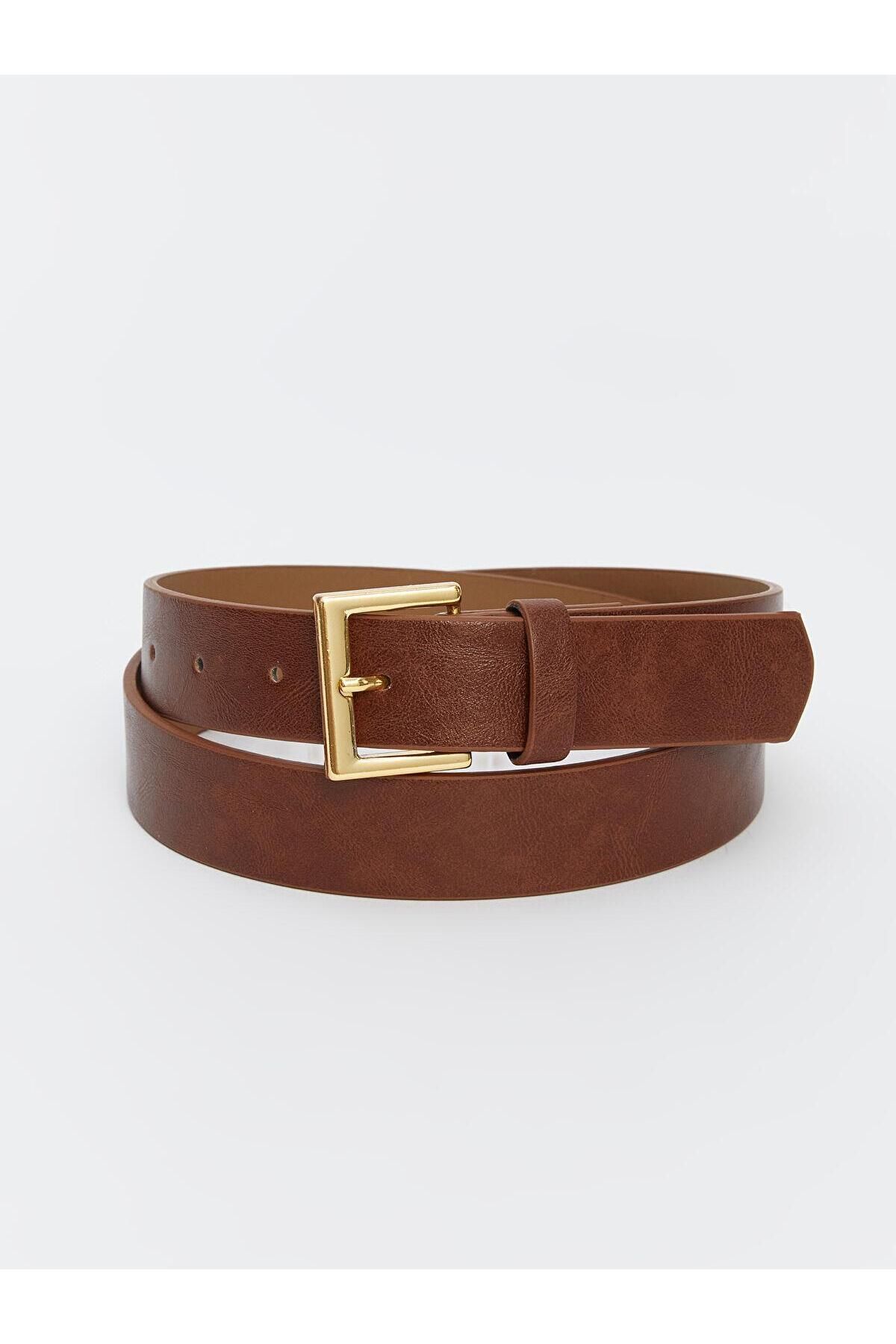LC Waikiki LCW ACCESSORIES Deri Görünümlü Kadın Kemer (S5)