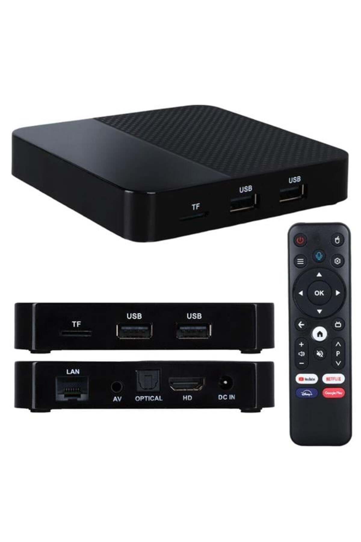 ÖYKÜ VE YİĞİT Magbox Magroid H616 4 GB Ram 64 GB Rom 4K Ultra HD Android Box (Android 12)