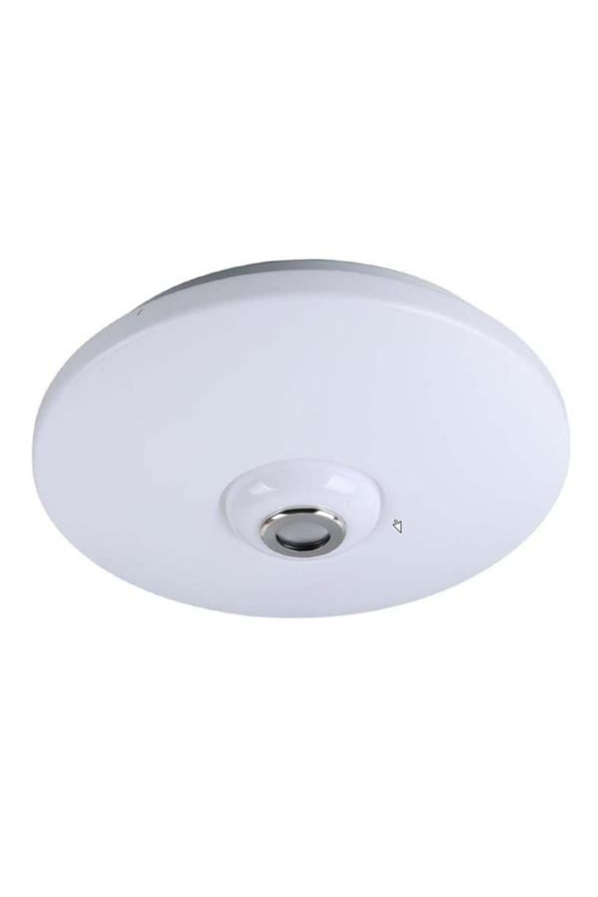 robotrend Powermaster Pm-27331 Beyaz 34*9 Cm 24 Watt Bluetooth Hoparlörlü Tavan Aydınlatma (Al-Bl301) Tornavi