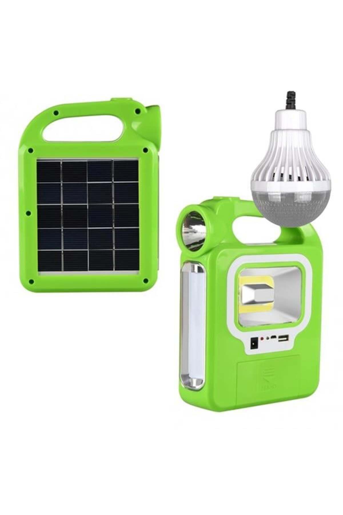 feifei Powermaster Hb-6399b Solar Tamirci Balıkçı Çalışma Lambası Uzatma Ampul Dahil (POWERBANK ÖZELLİKLİ)