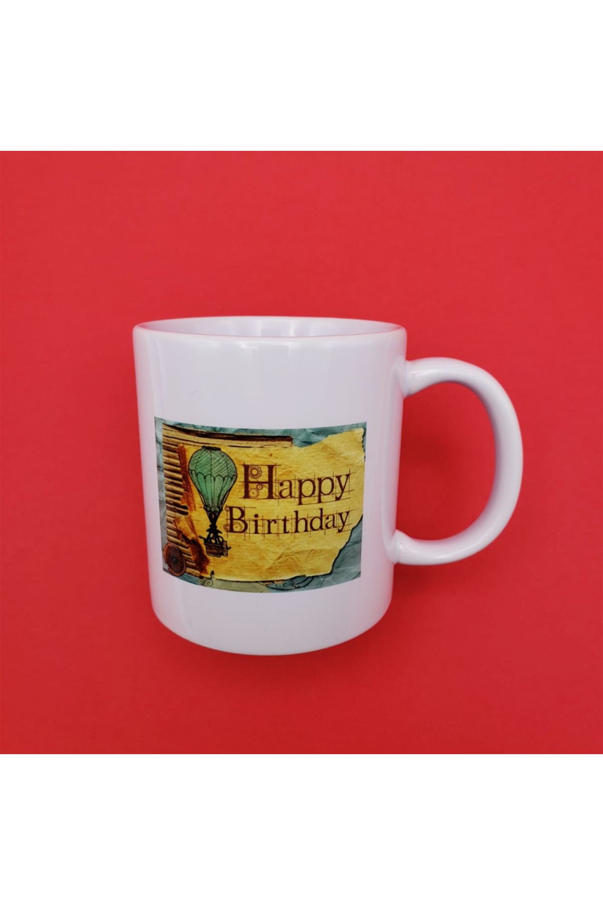 Skygo Baskılı Happy Birthday Kupa Bardak